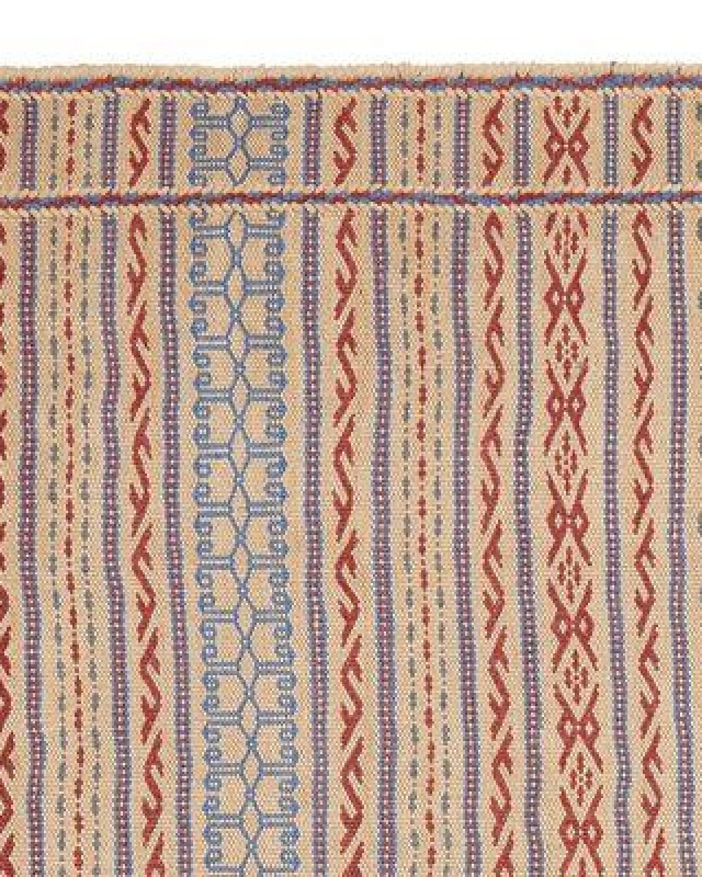 Kelim Kordi Beige „Rugtales“ aus Schurwolle, 84x124 cm – Ansicht 4