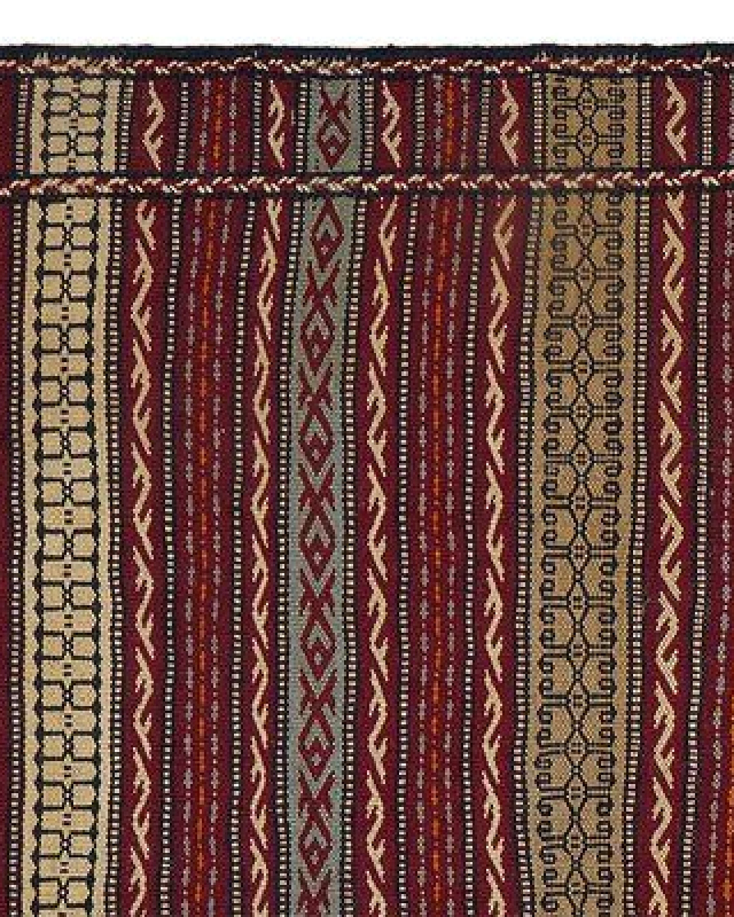 Kelim Kordi Mehrfarbig „Rugtales“ aus Schurwolle, 147x199 cm – Ansicht 4