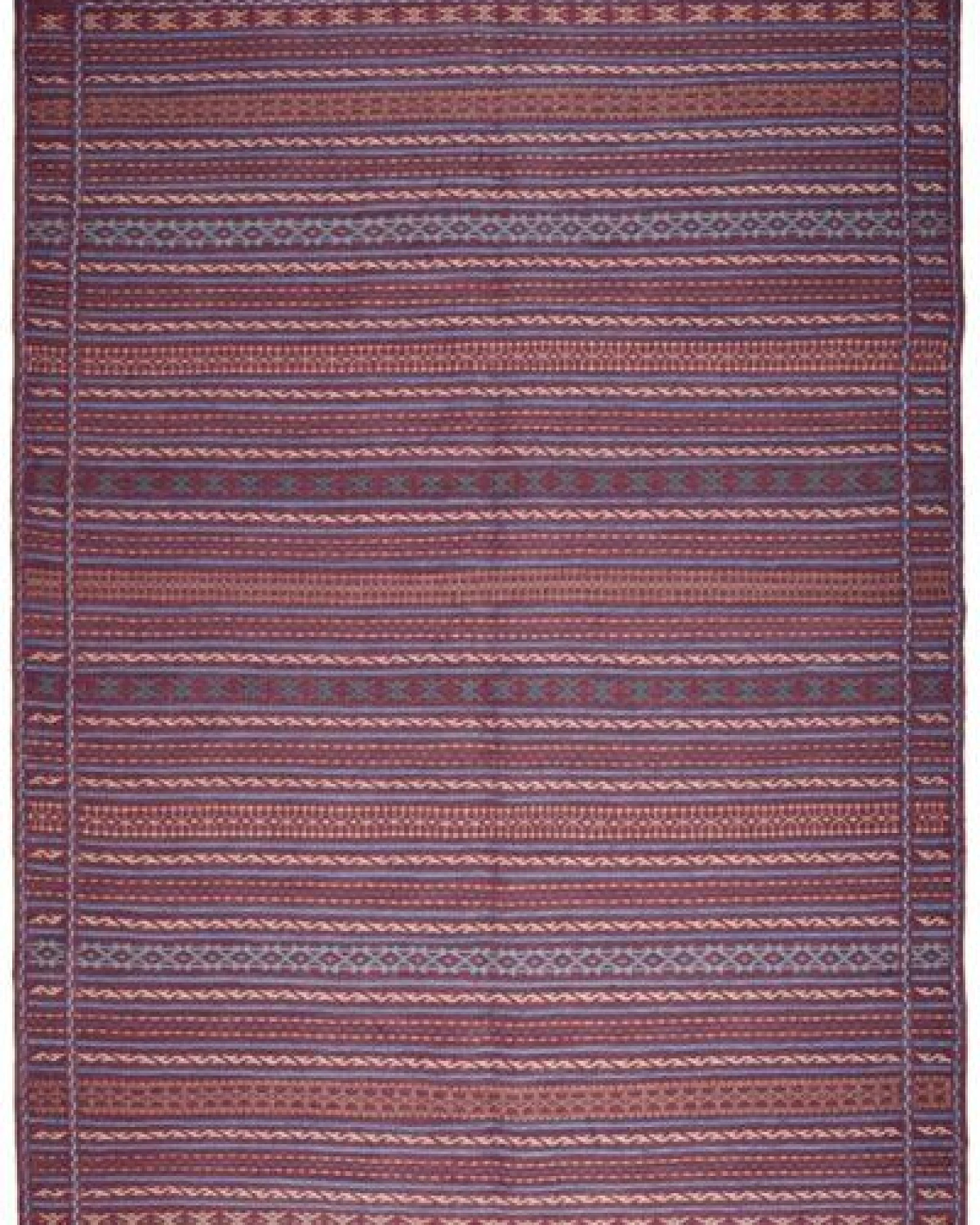 Kelim Kordi Violett „Rugtales“ aus Schurwolle, 170x238 cm – Ansicht 3