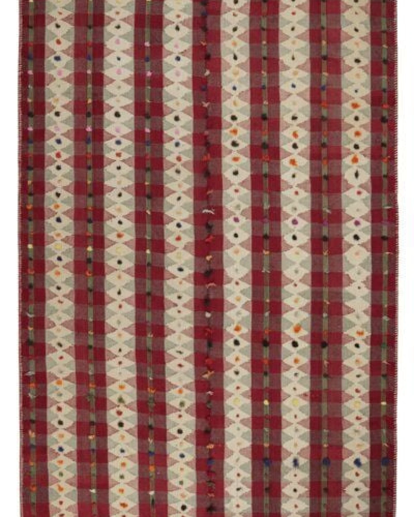 Kelim Mehrfarbig „Rugtales“ aus Schurwolle, 144x223 cm – Ansicht 3