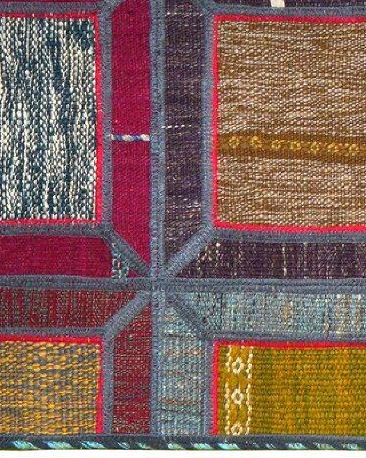 Kelim Tekkeh Mehrfarbig „Rugtales“ aus Schurwolle, 150x200 cm – Ansicht 4