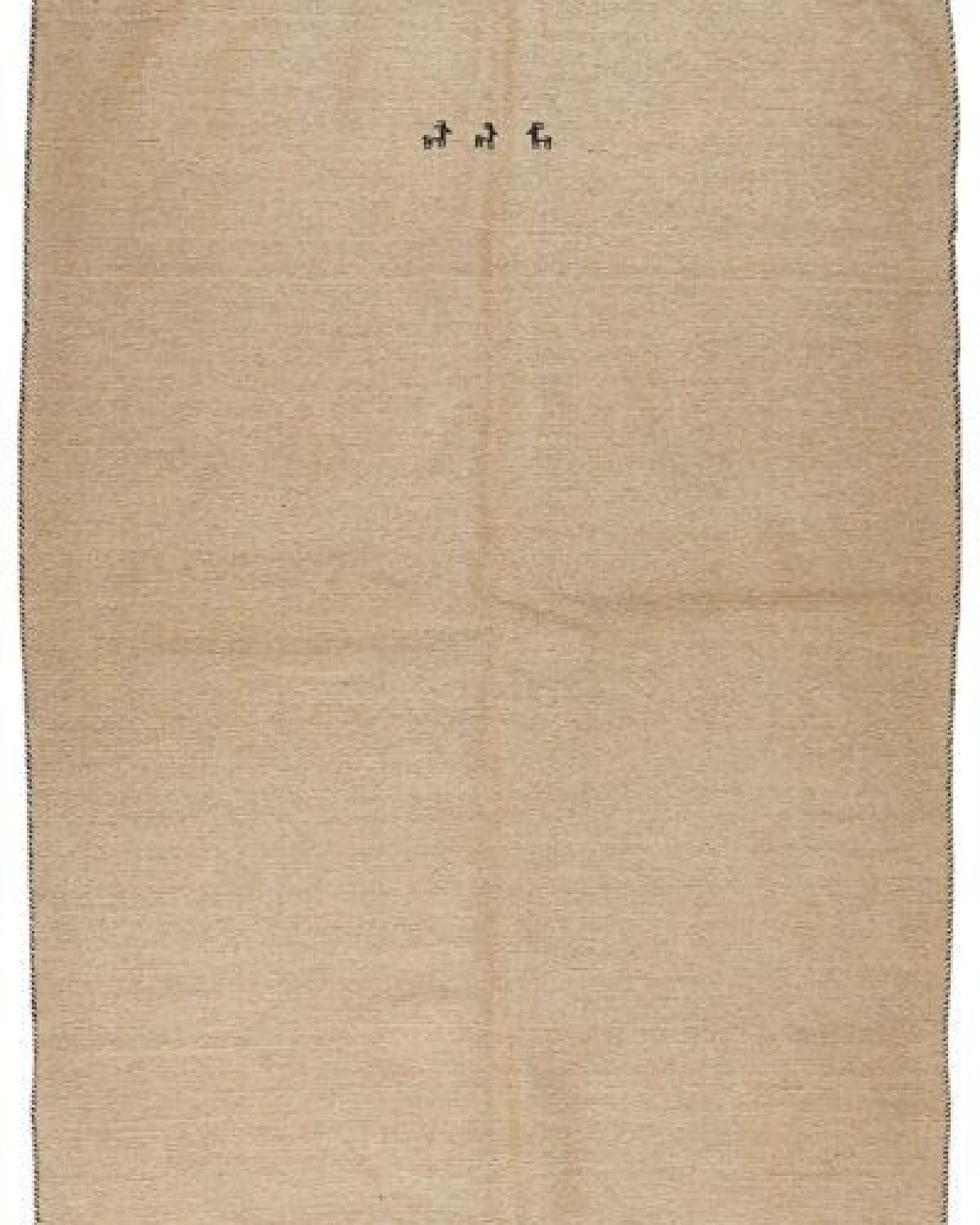Kelim Gashgai Beige „Rugtales“ aus Schurwolle, 128x189 cm – Ansicht 3