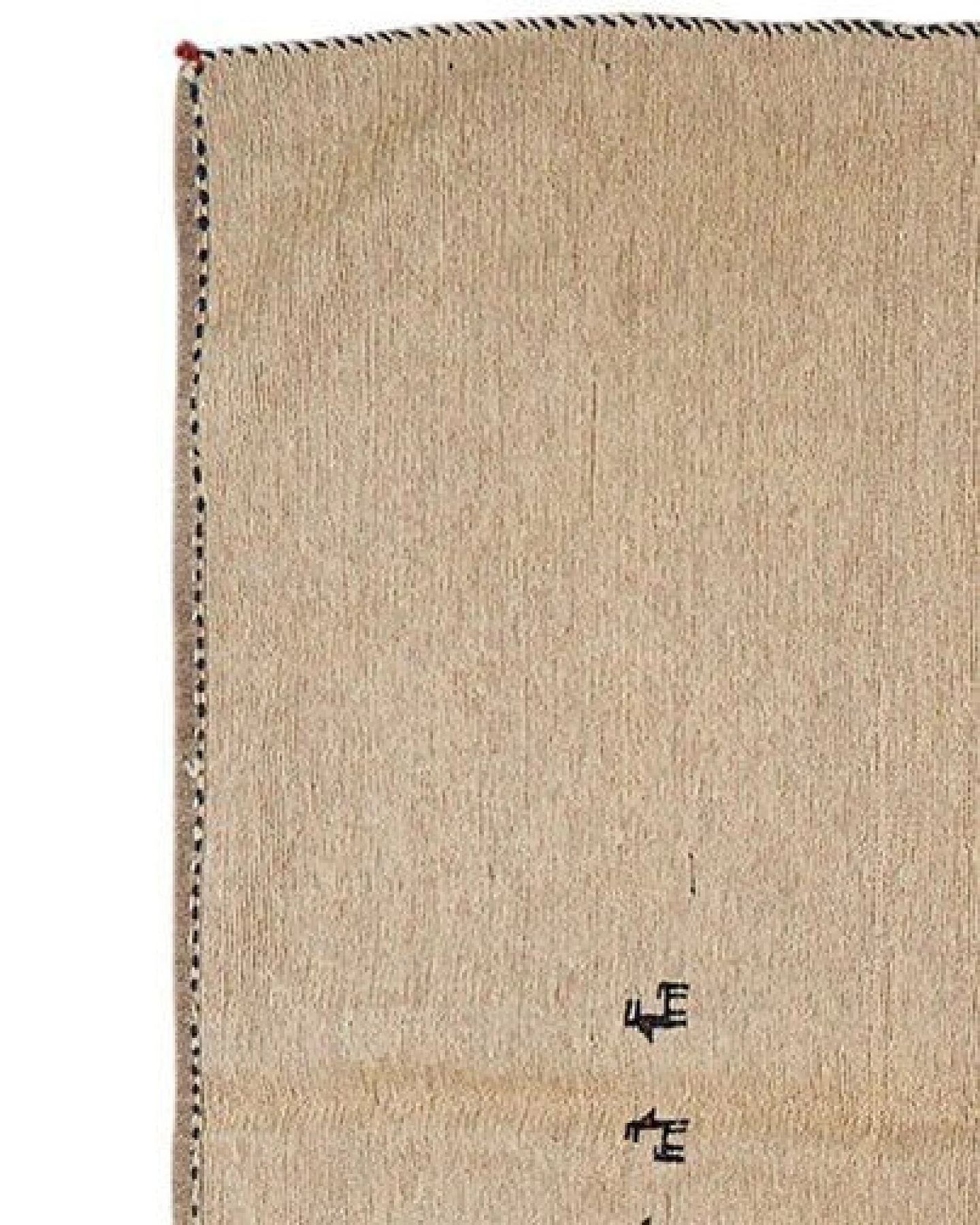 Kelim Gashgai Beige „Rugtales“ aus Schurwolle, 128x189 cm – Ansicht 4