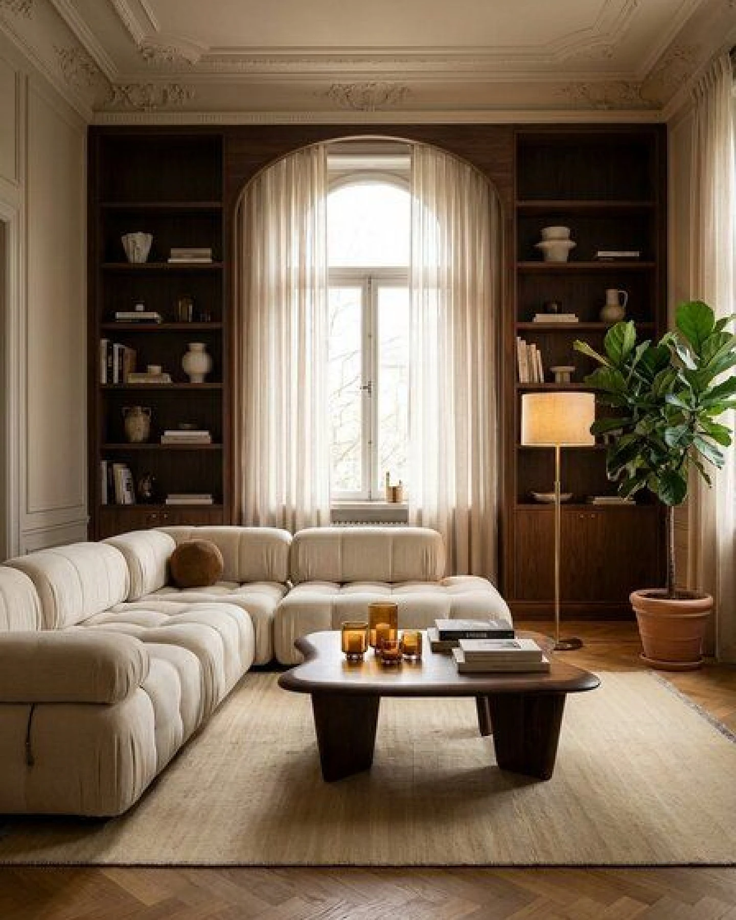 Kelim Gashgai Beige „Rugtales“ aus Schurwolle, 150x201 cm – Ansicht 2