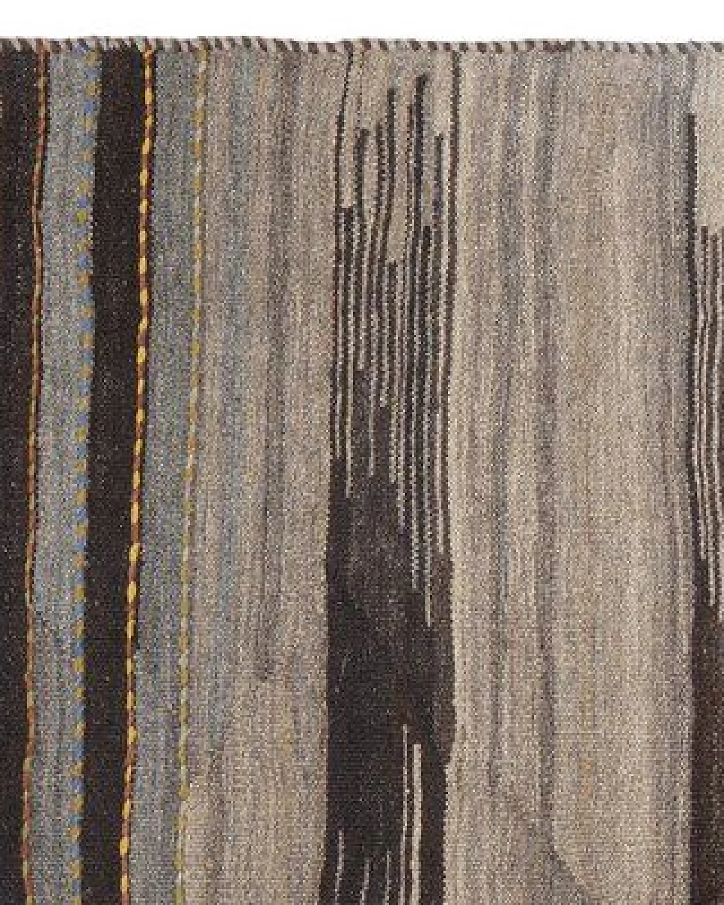 Kelim Gashgai Mehrfarbig „Rugtales“ aus Schurwolle, 100x155 cm – Ansicht 4