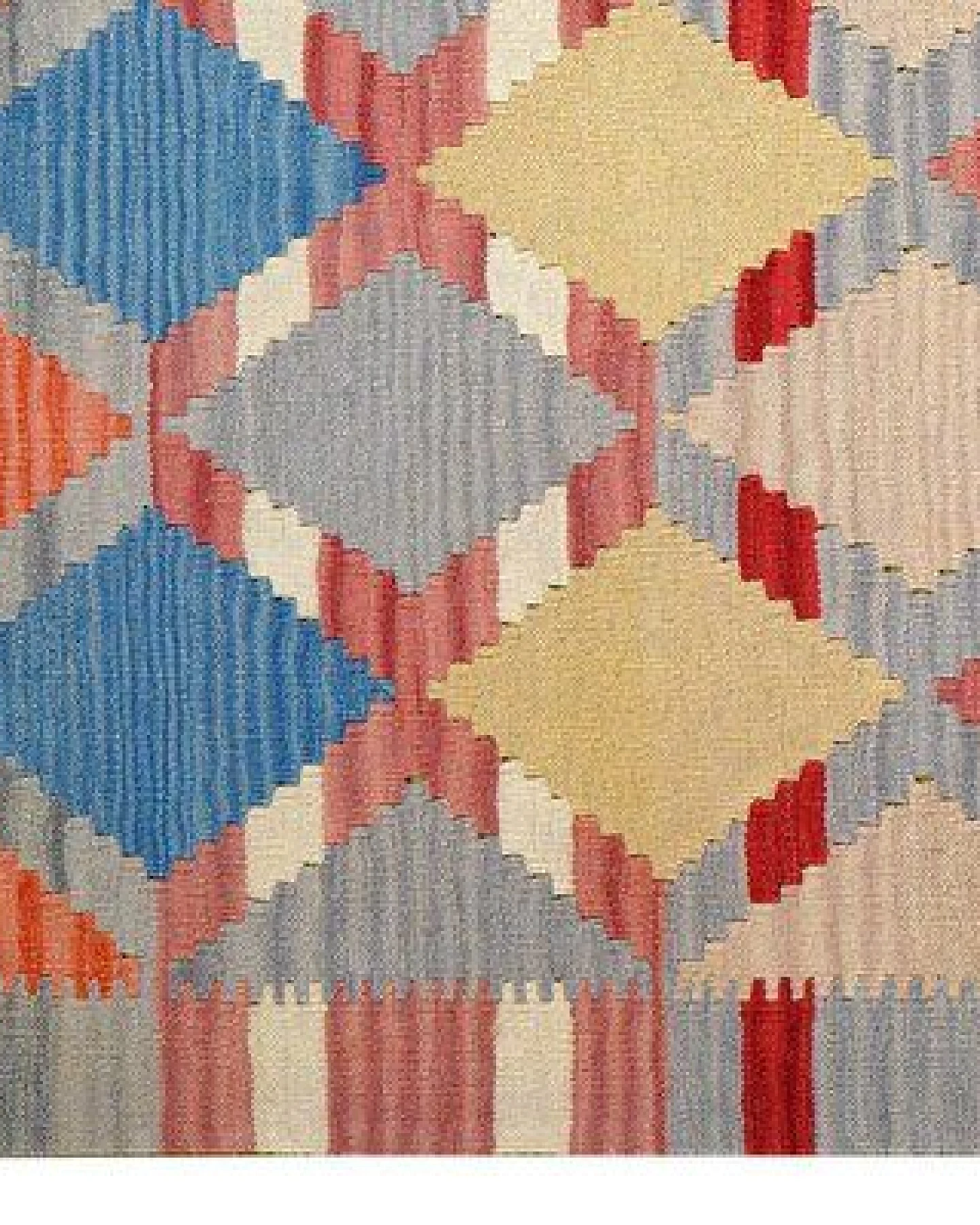 Kelim Gashgai Mehrfarbig „Rugtales“ aus Schurwolle, 156x207 cm – Ansicht 4