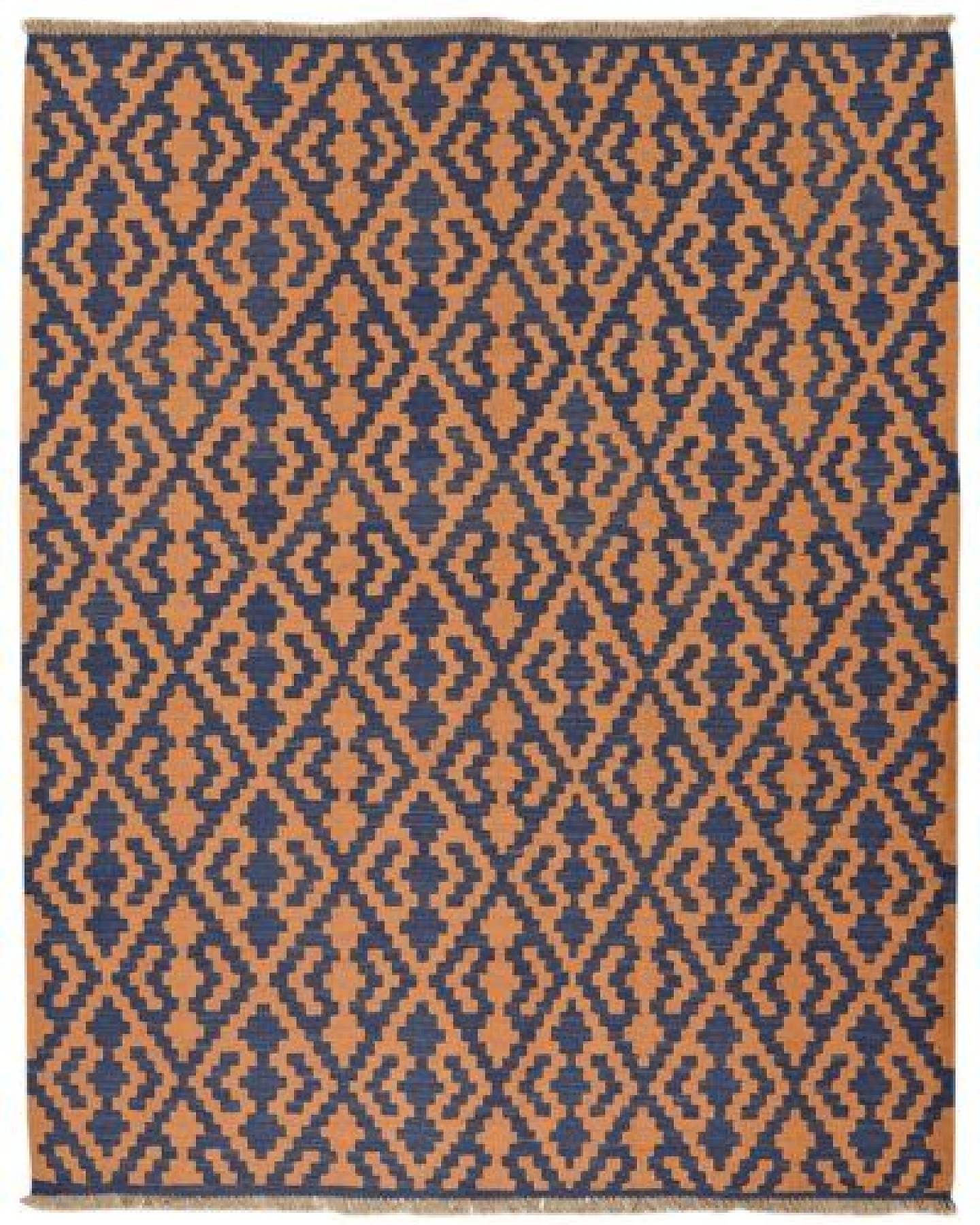 Kelim Gashgai Mehrfarbig „Rugtales“ aus Schurwolle, 157x195 cm – Ansicht 3