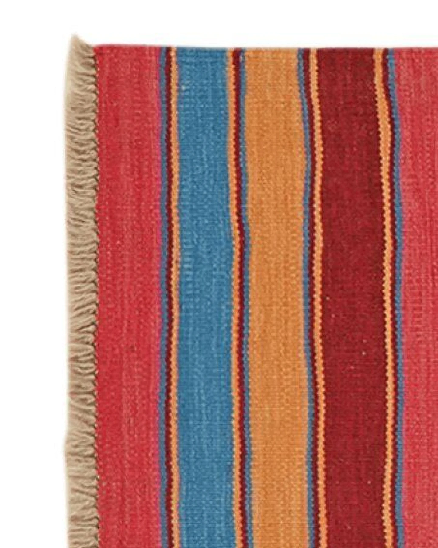 Kelim Gashgai Mehrfarbig „Rugtales“ aus Schurwolle, 57x196 cm – Ansicht 4
