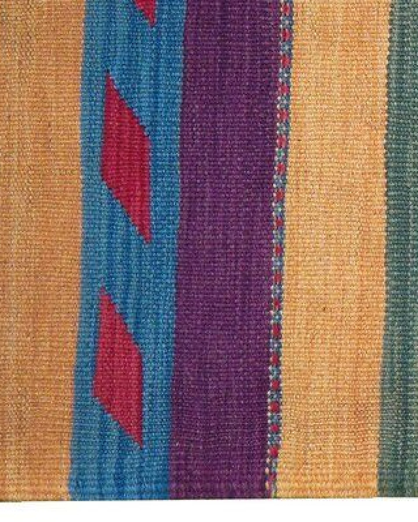 Kelim Gashgai Mehrfarbig „Rugtales“ aus Schurwolle, 60x196 cm – Ansicht 4