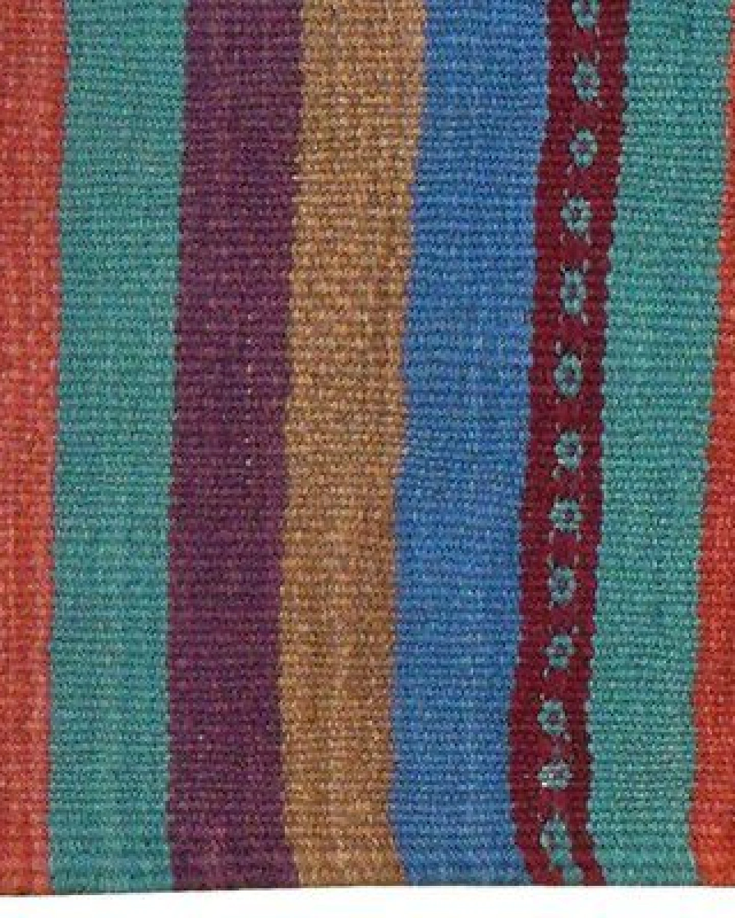 Kelim Gashgai Mehrfarbig „Rugtales“ aus Schurwolle, 60x200 cm – Ansicht 4
