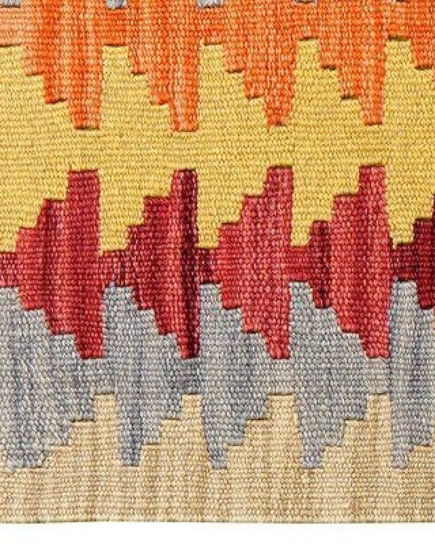 Kelim Gashgai Mehrfarbig „Rugtales“ aus Schurwolle, 62x90 cm – Ansicht 4