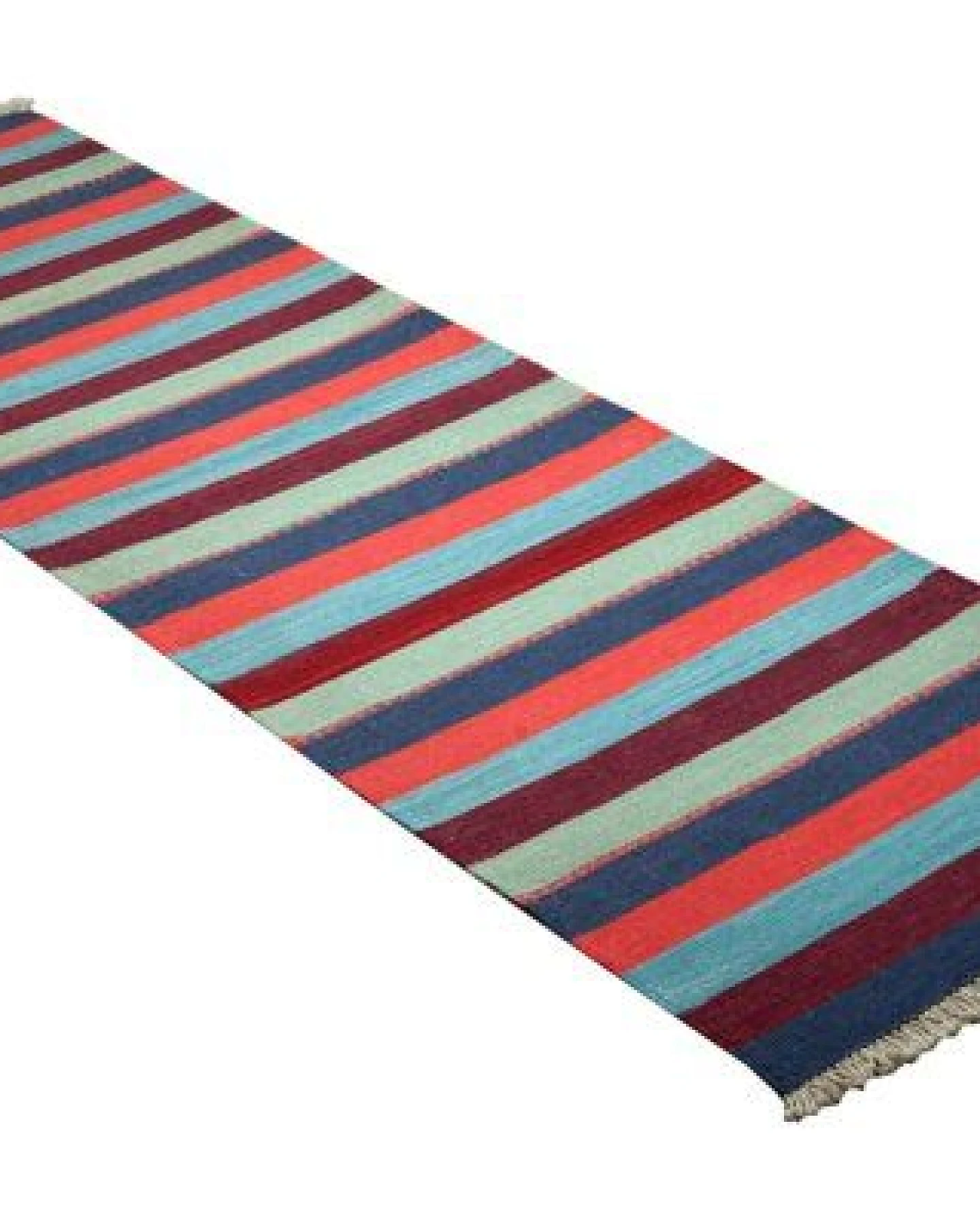 Kelim Gashgai Mehrfarbig „Rugtales“ aus Schurwolle, 66x205 cm – Ansicht 4