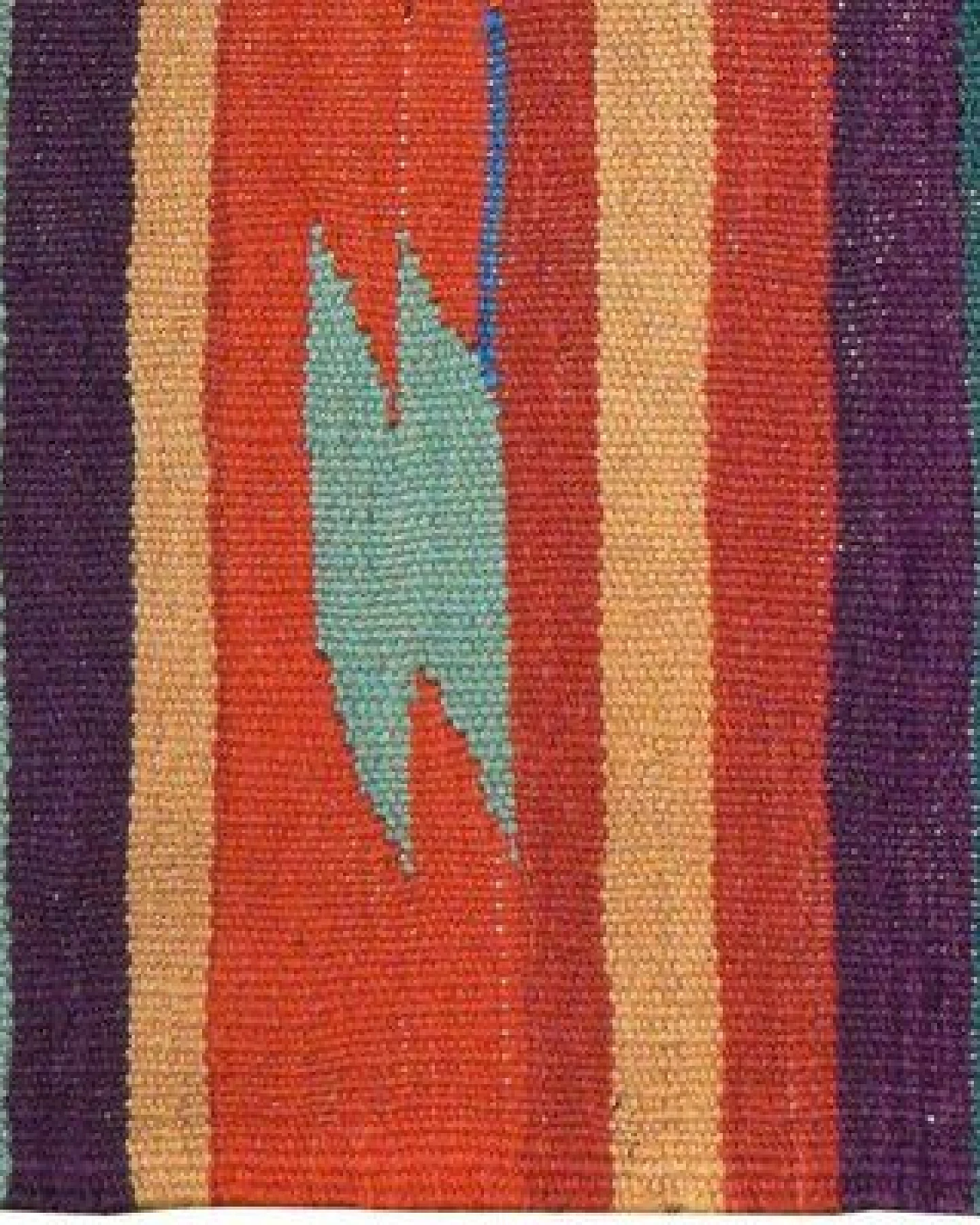 Kelim Gashgai Mehrfarbig „Rugtales“ aus Schurwolle, 67x191 cm – Ansicht 4