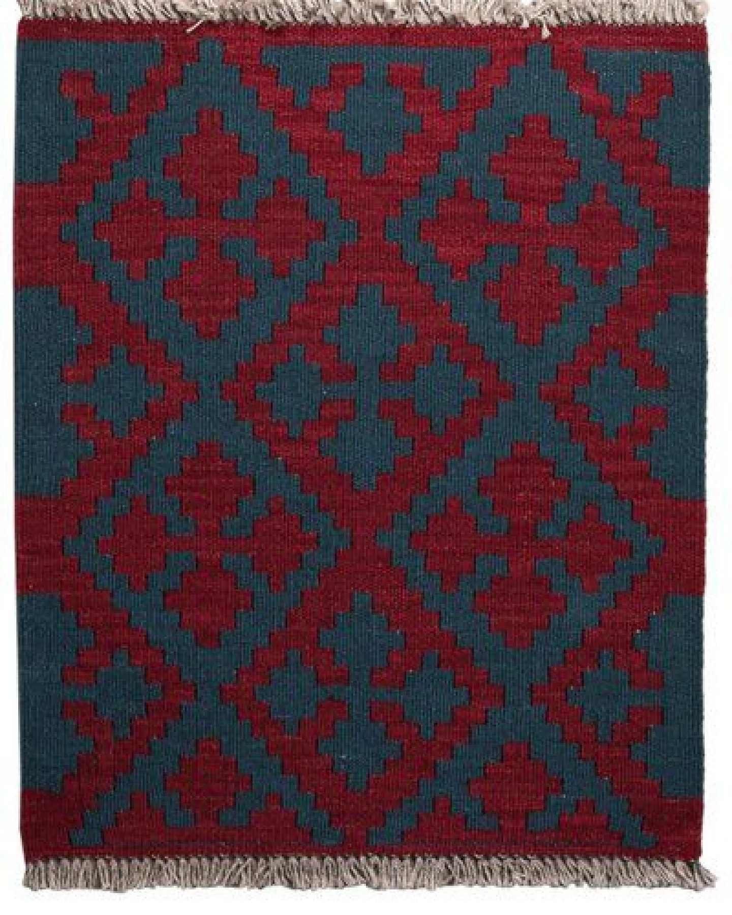 Kelim Gashgai Mehrfarbig „Rugtales“ aus Schurwolle, 67x81 cm – Ansicht 3