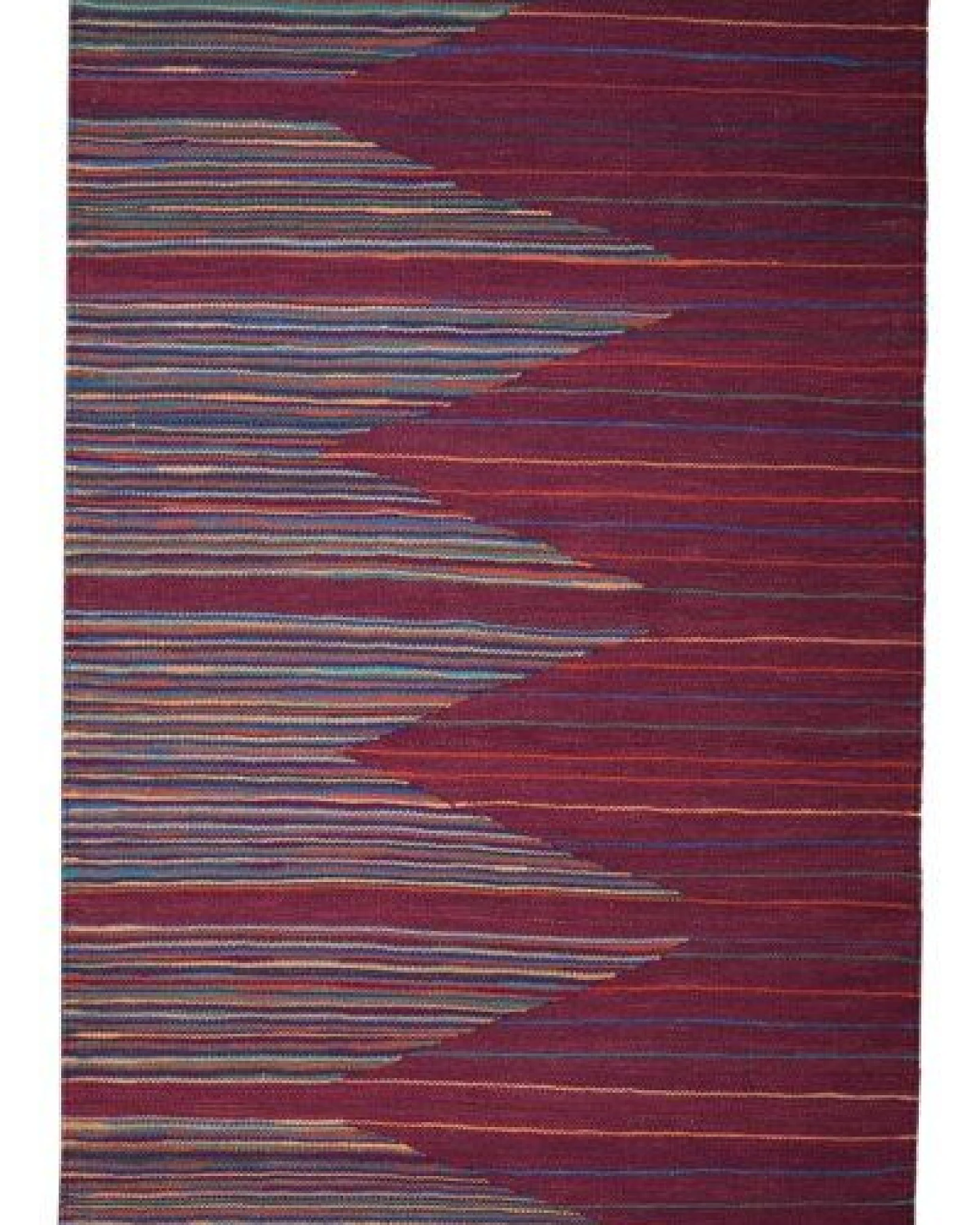 Kelim Gashgai Mehrfarbig „Rugtales“ aus Schurwolle, 92x145 cm – Ansicht 3