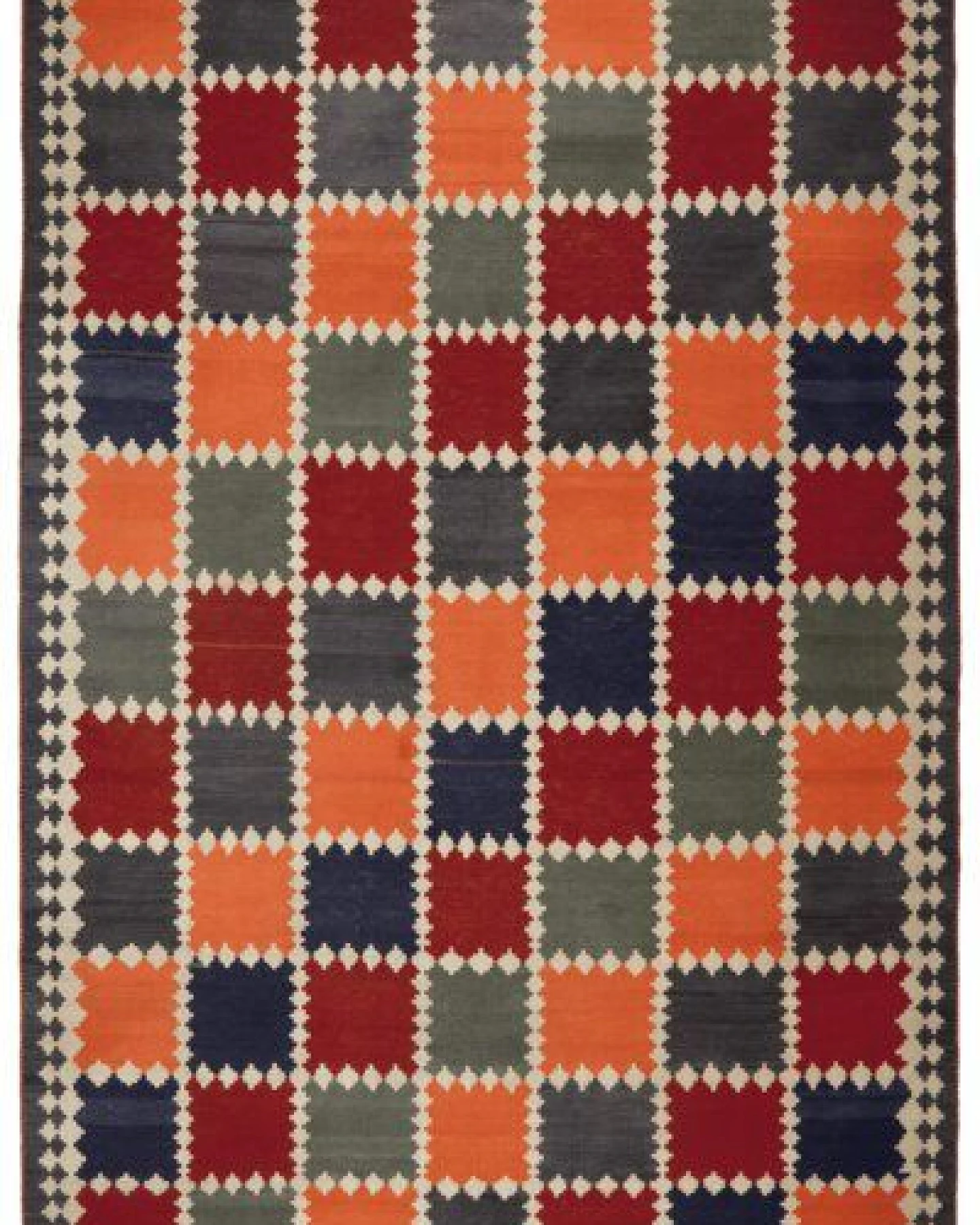 Kelim Gashgai Old Mehrfarbig „Rugtales“ aus Schurwolle, 165x250 cm – Ansicht 3