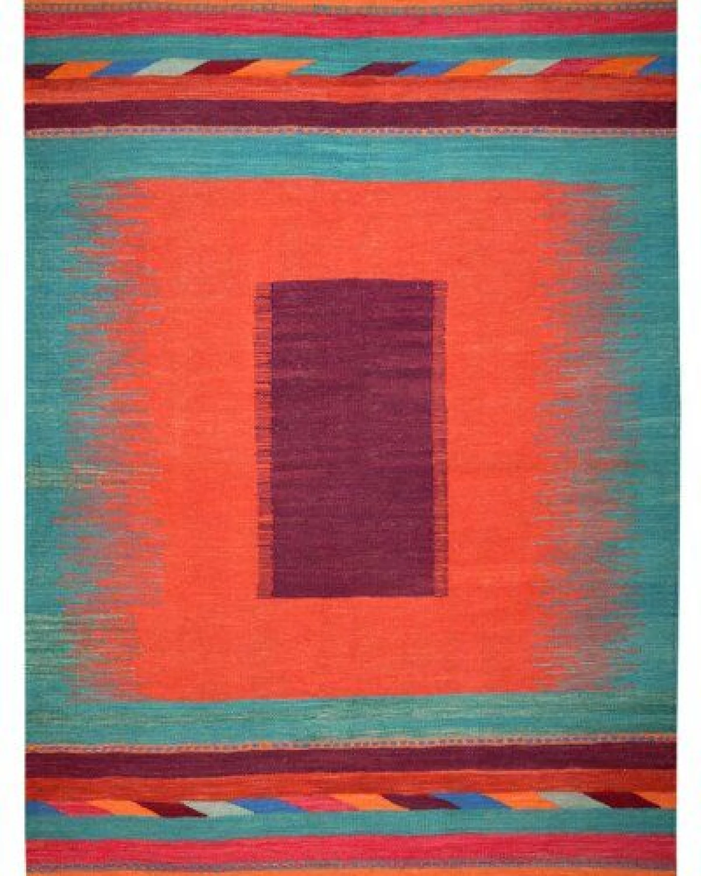 Kelim Gashgai Rot „Rugtales“ aus Schurwolle, 126x185 cm – Ansicht 3