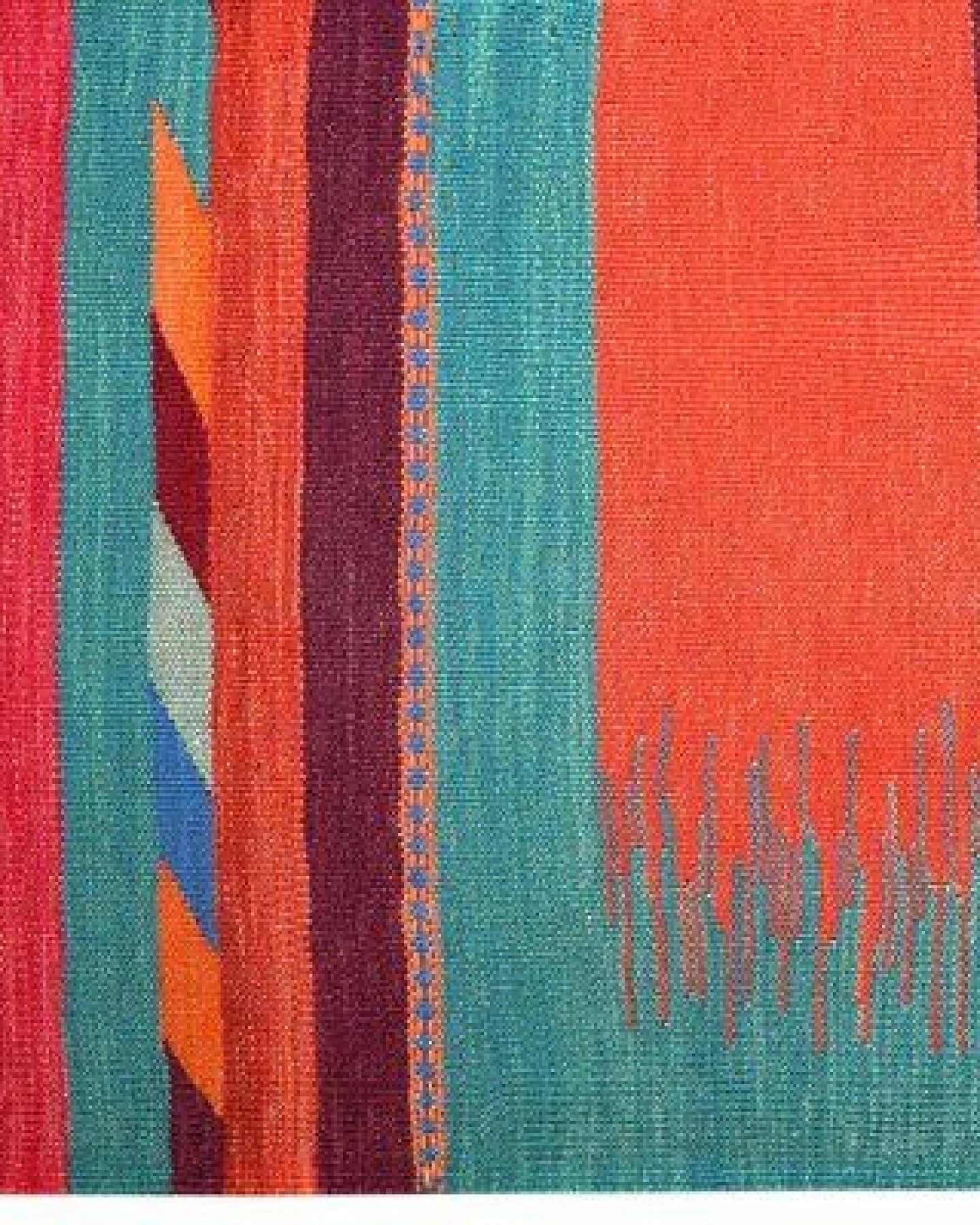 Kelim Gashgai Rot „Rugtales“ aus Schurwolle, 126x185 cm – Ansicht 4