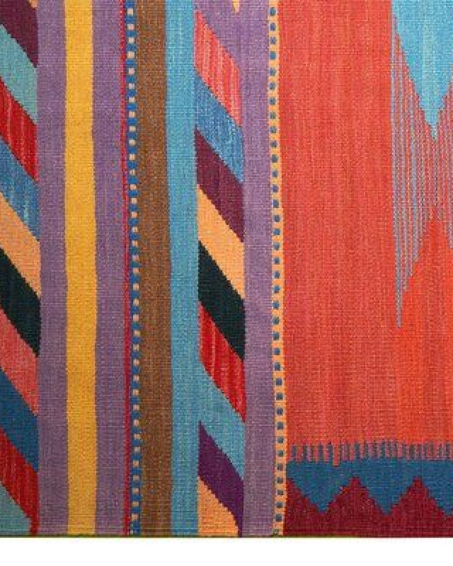 Kelim Gashgai Rot „Rugtales“ aus Schurwolle, 170x258 cm – Ansicht 4