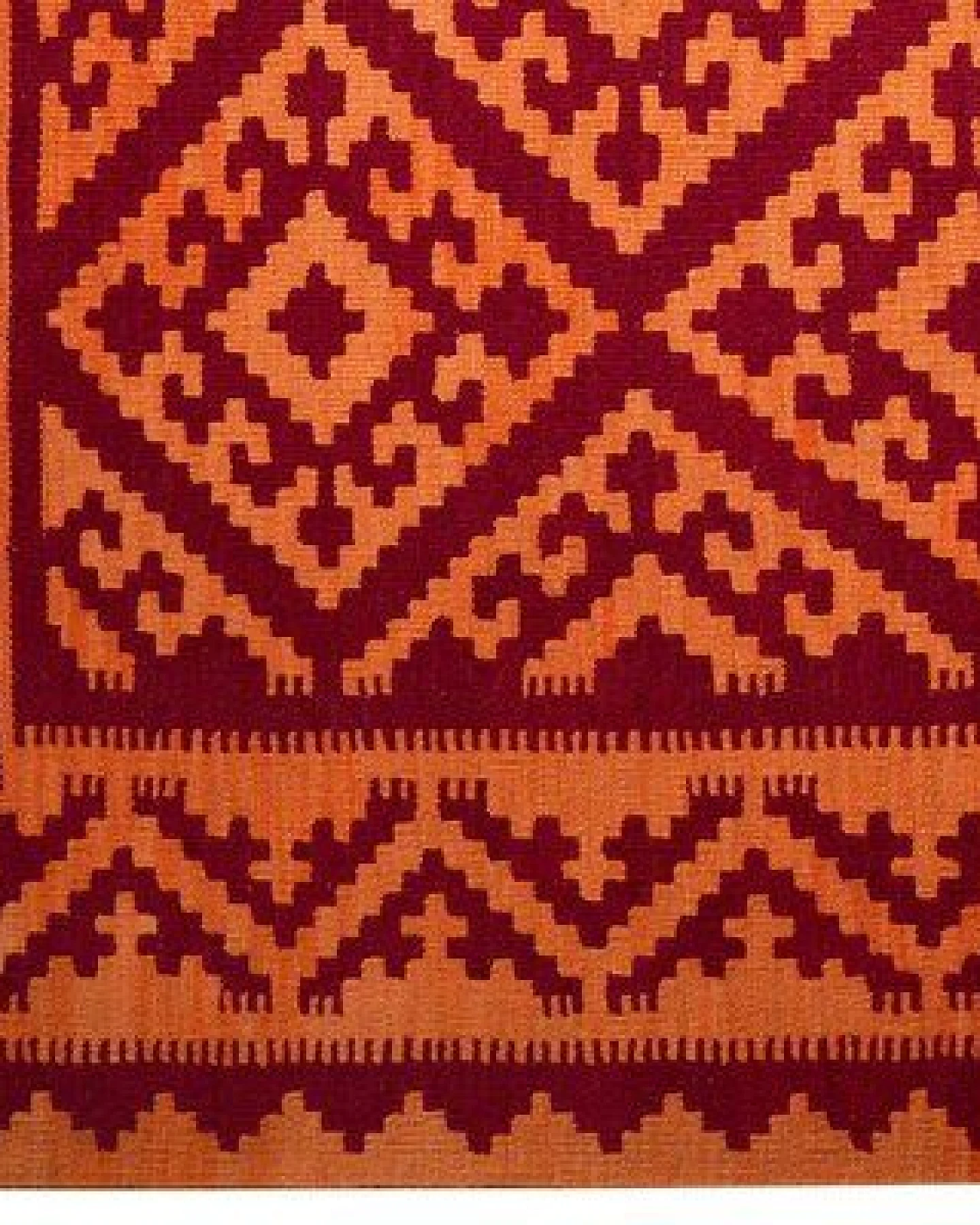 Kelim Gashgai Rot „Rugtales“ aus Schurwolle, 183x248 cm – Ansicht 4