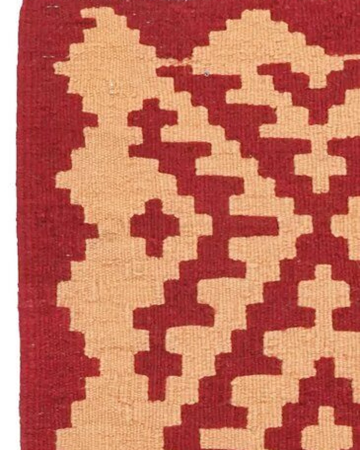 Kelim Gashgai Rot „Rugtales“ aus Schurwolle, 84x122 cm – Ansicht 4
