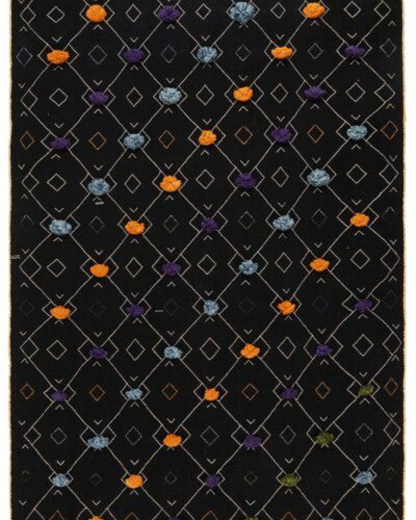 Kelim Gashgai Schwarz „Rugtales“ aus Schurwolle, 136x221 cm – Ansicht 3
