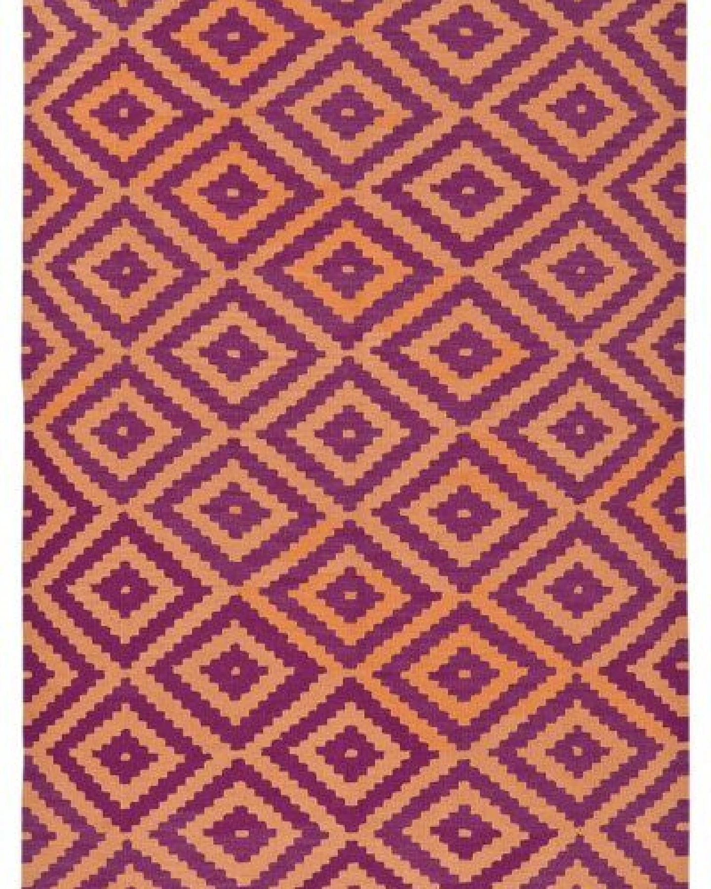 Kelim Gashgai Violett „Rugtales“ aus Schurwolle, 119x180 cm – Ansicht 3