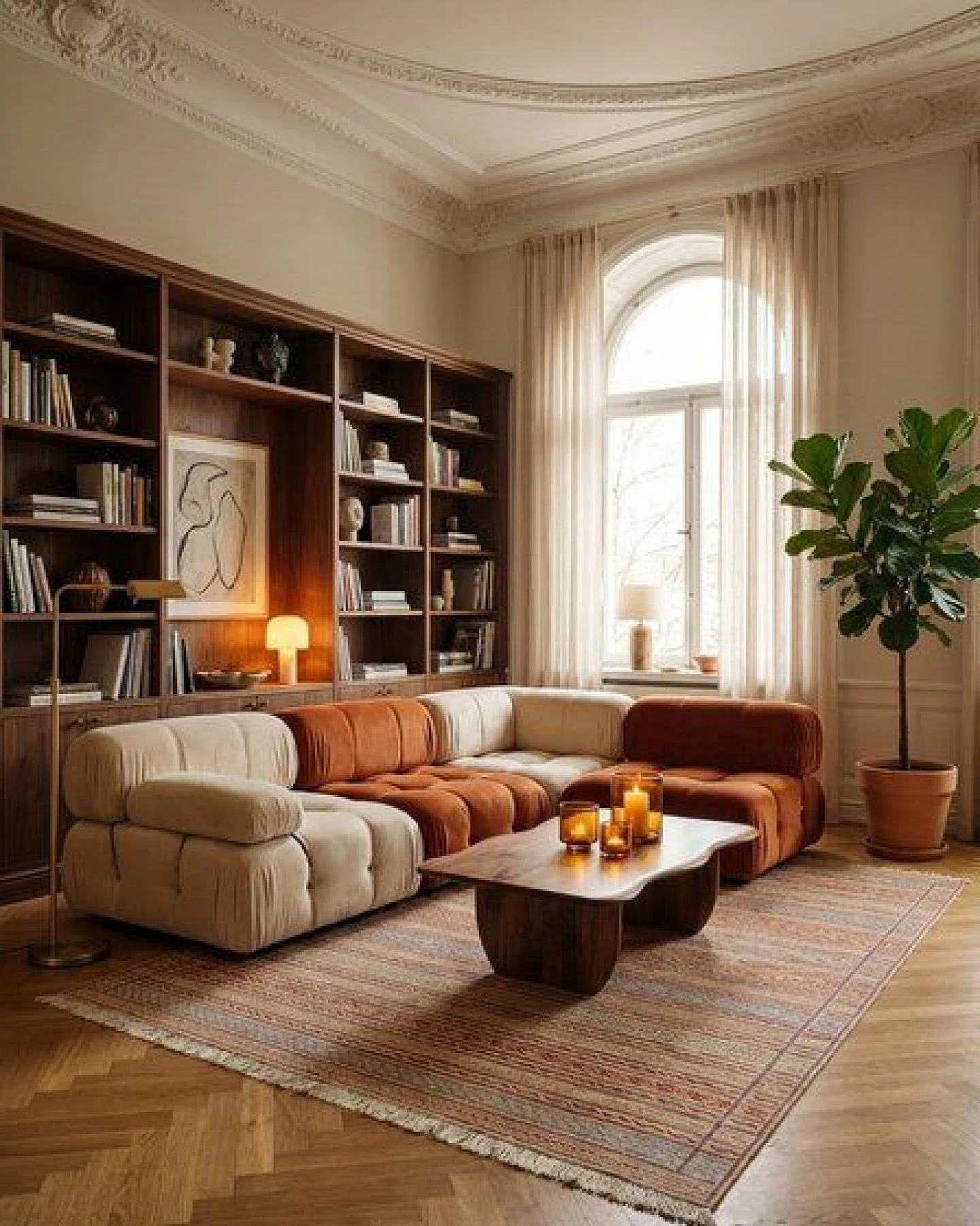 Kelim Kordi Beige „Rugtales“ aus Schurwolle, 170x244 cm – Ansicht 2