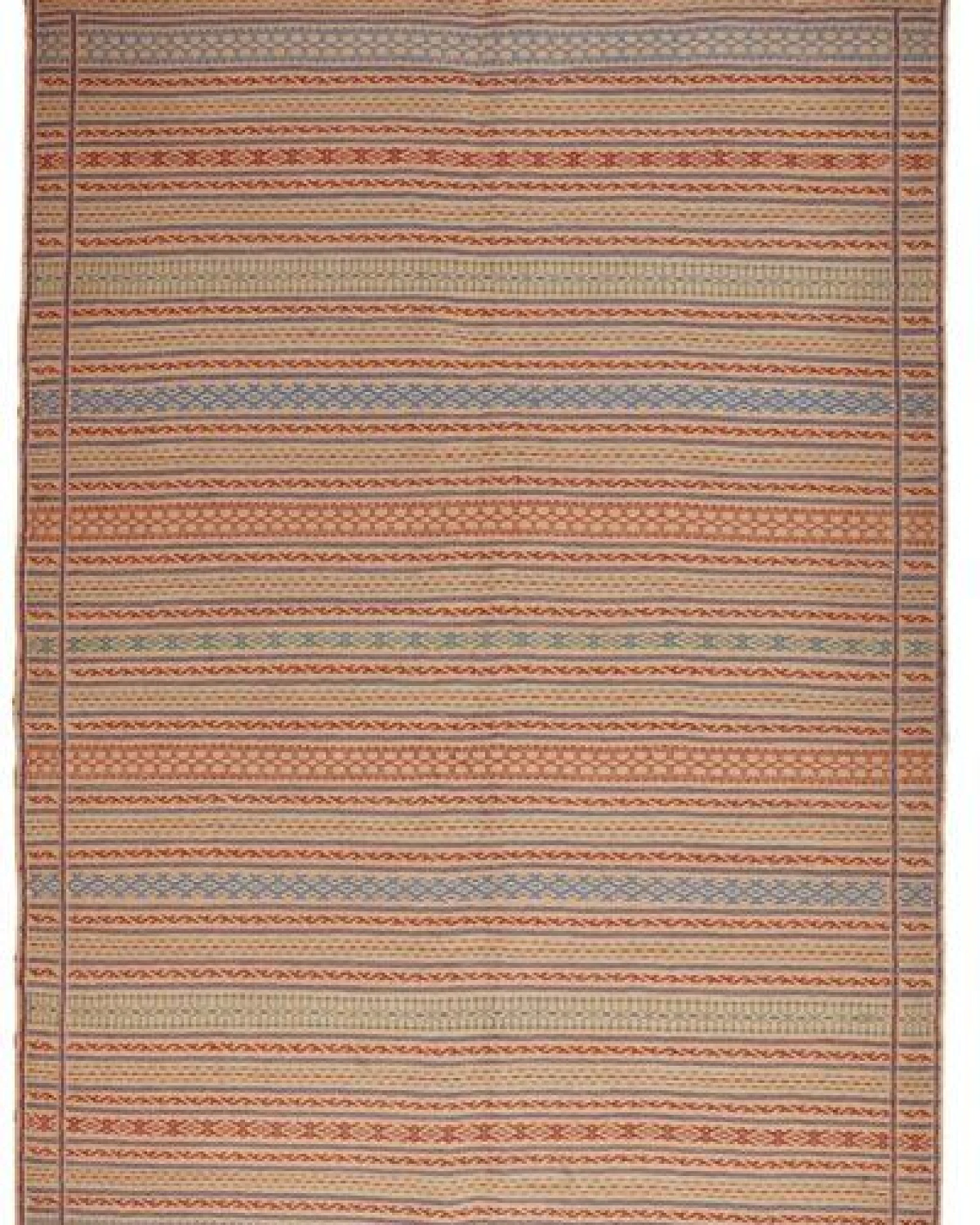 Kelim Kordi Beige „Rugtales“ aus Schurwolle, 170x244 cm – Ansicht 3