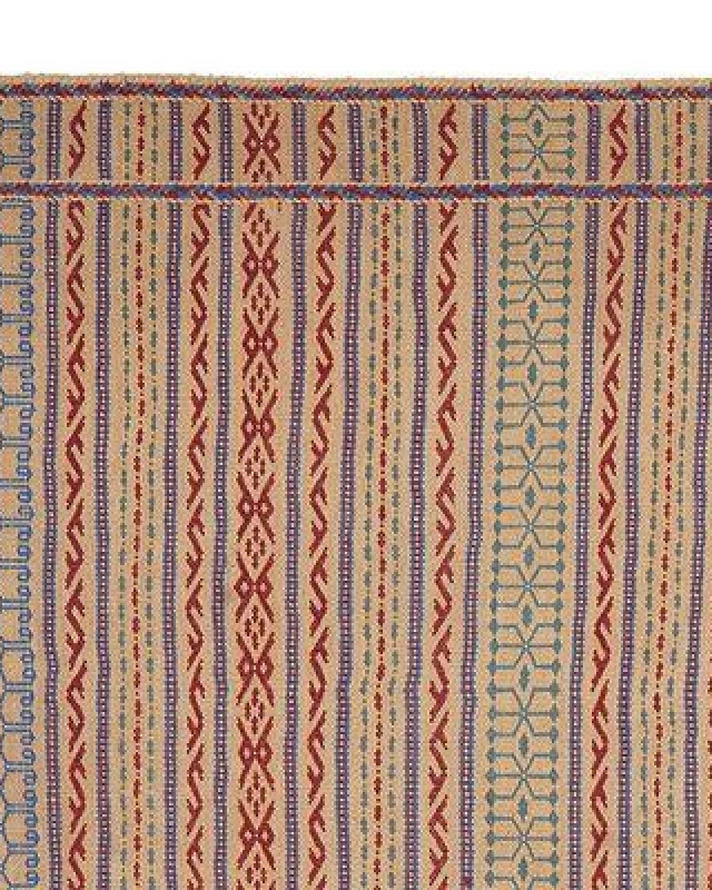 Kelim Kordi Beige „Rugtales“ aus Schurwolle, 170x244 cm – Ansicht 4