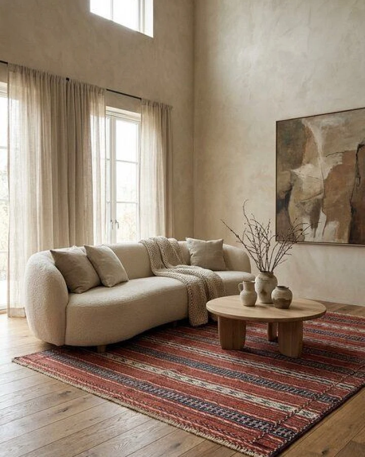 Kelim Kordi Mehrfarbig „Rugtales“ aus Schurwolle, 169x244 cm