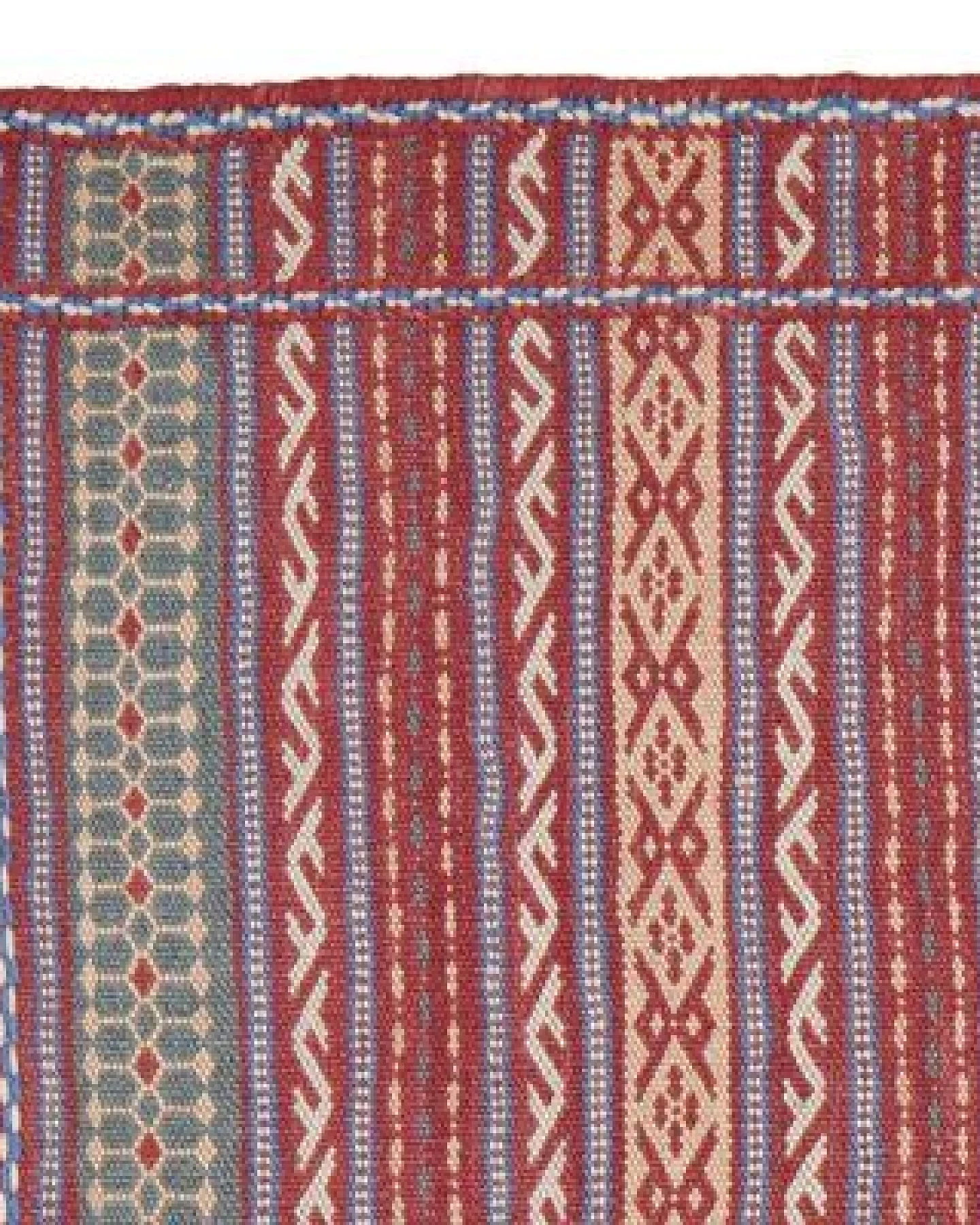 Kelim Kordi Mehrfarbig „Rugtales“ aus Schurwolle, 64x97 cm – Ansicht 4