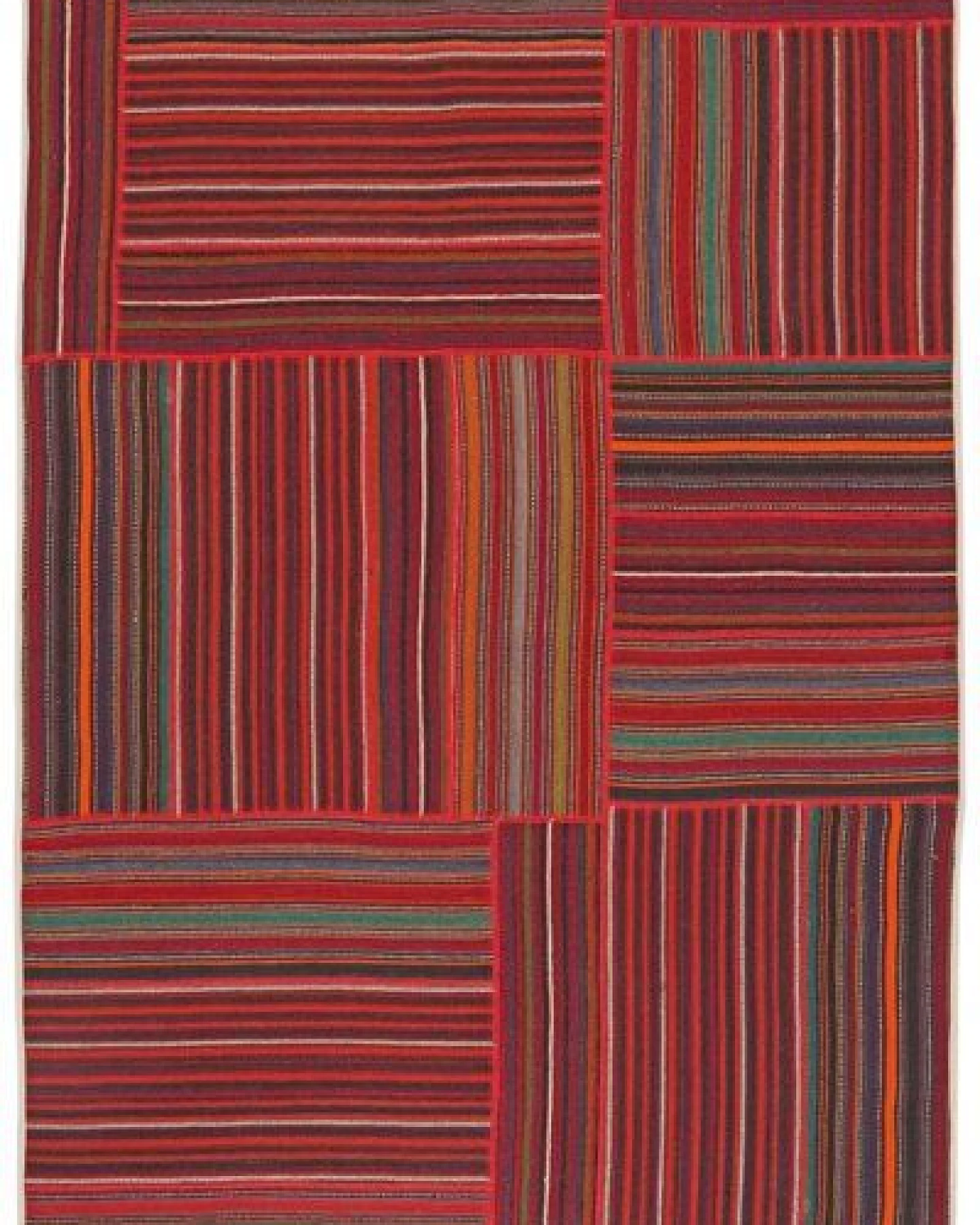Kelim Tekkeh Mehrfarbig „Rugtales“ aus Schurwolle, 143x214 cm – Ansicht 3