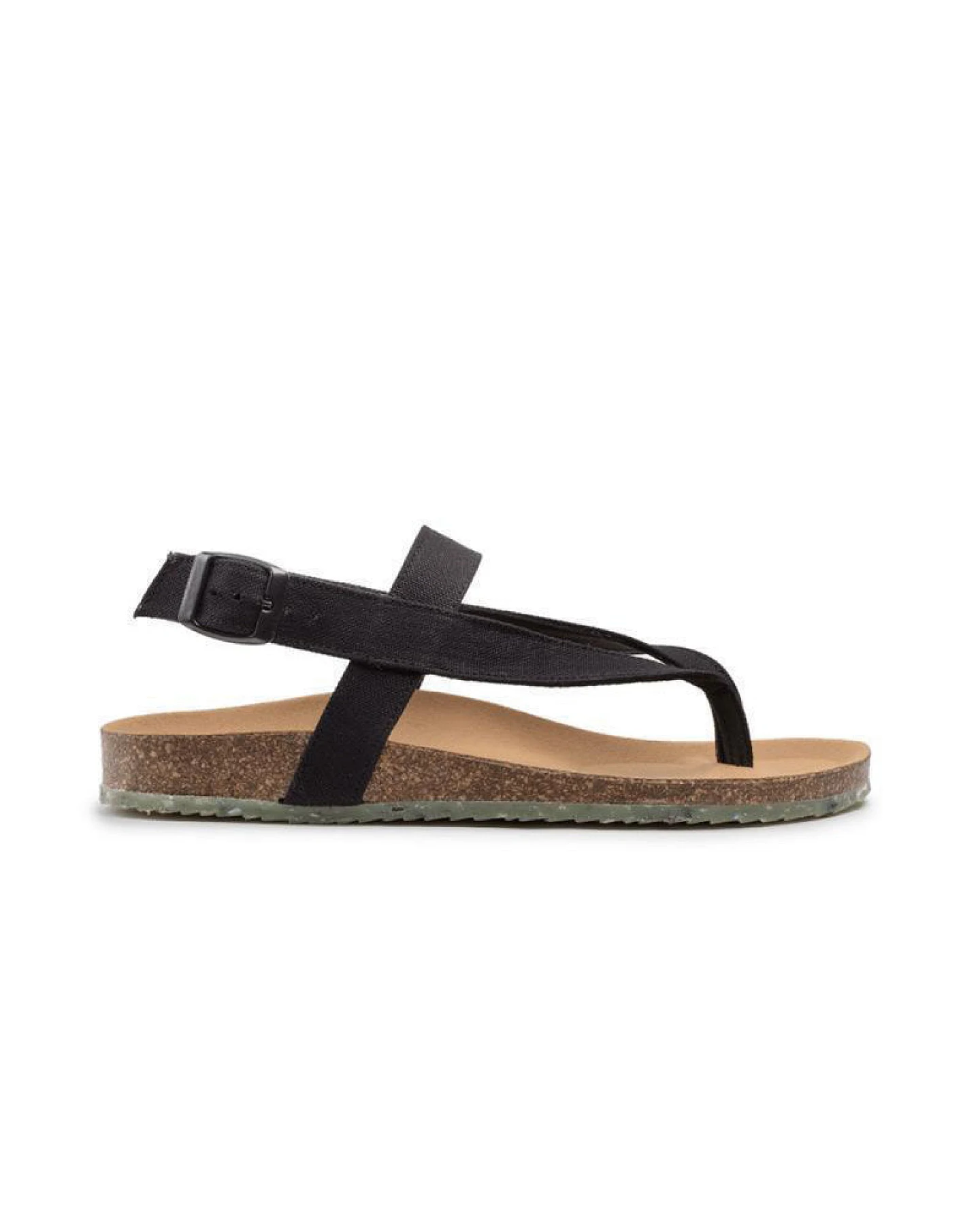 Zouri Damen vegan Sandalen Insel Schwarz – Ansicht 2