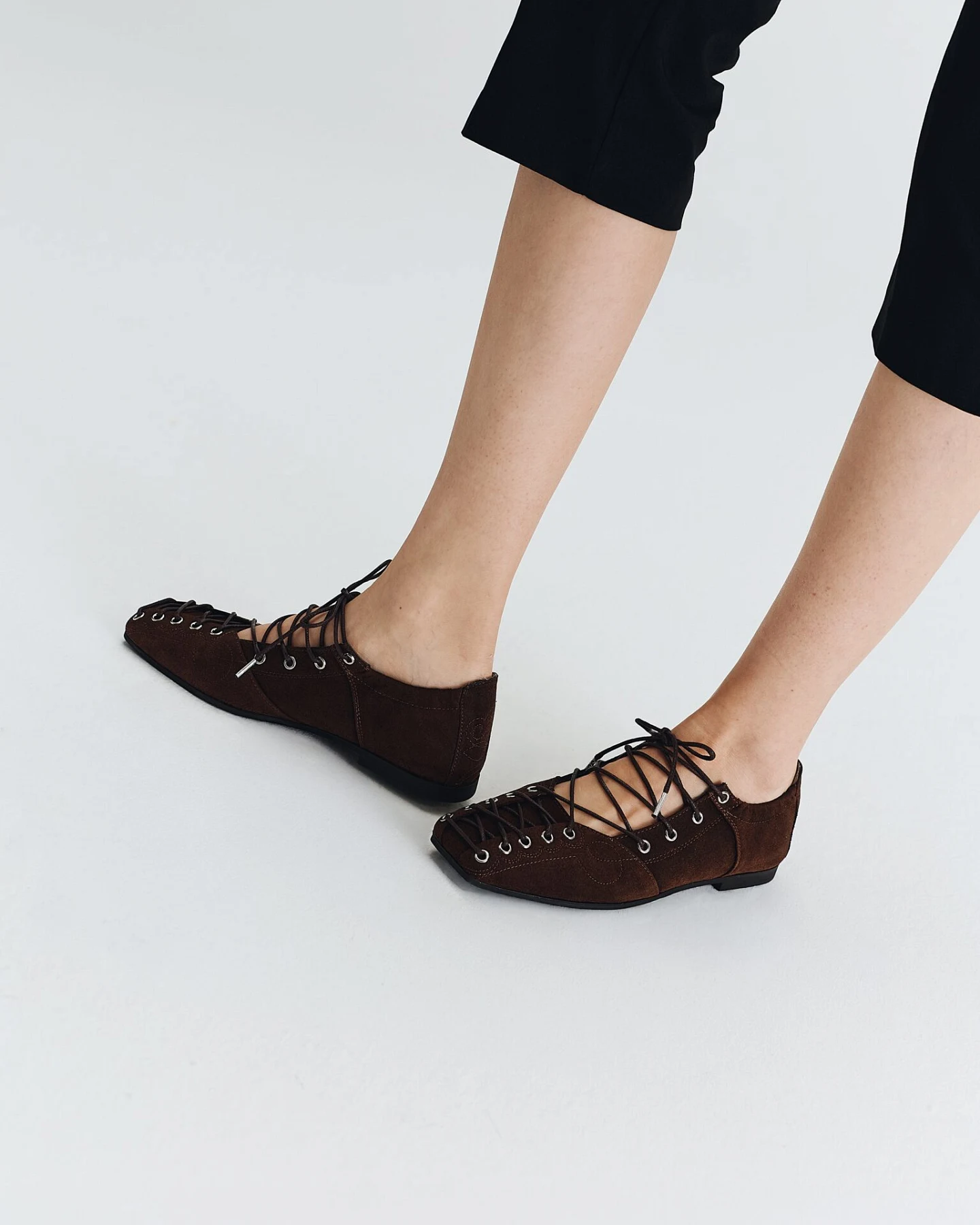 Prev Damen vegan Ballerinas Mae Mahogany – Ansicht 2