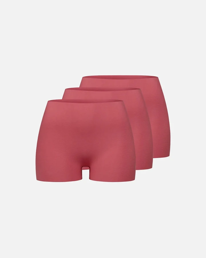 Produktseite: erlich textil Light Touch Panty im 3er Pack für Frauen aus Modal in rosenholz