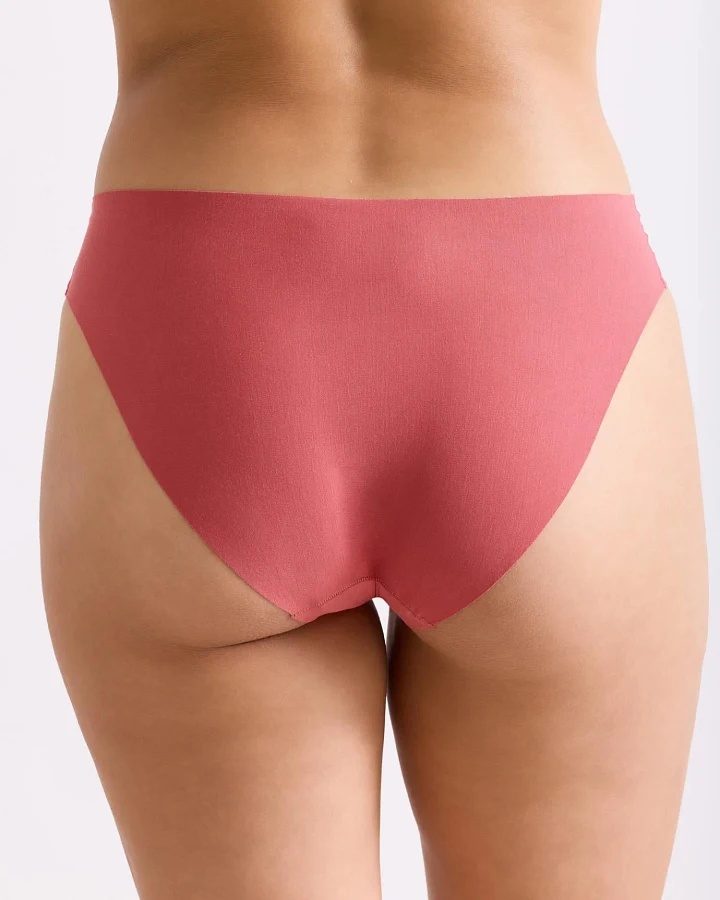 erlich textil Light Touch Slip im 3er Pack für Frauen aus Modal in rosenholz