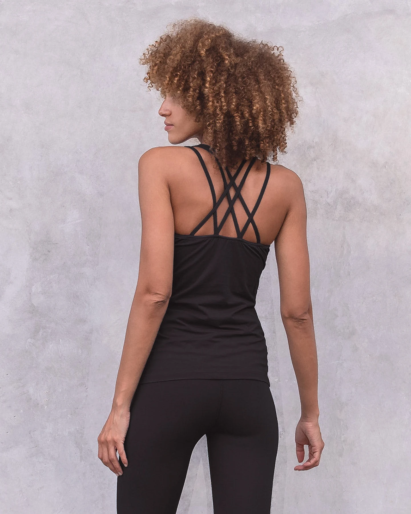 Jaya Organics Top Nouri - Black S – Ansicht 2
