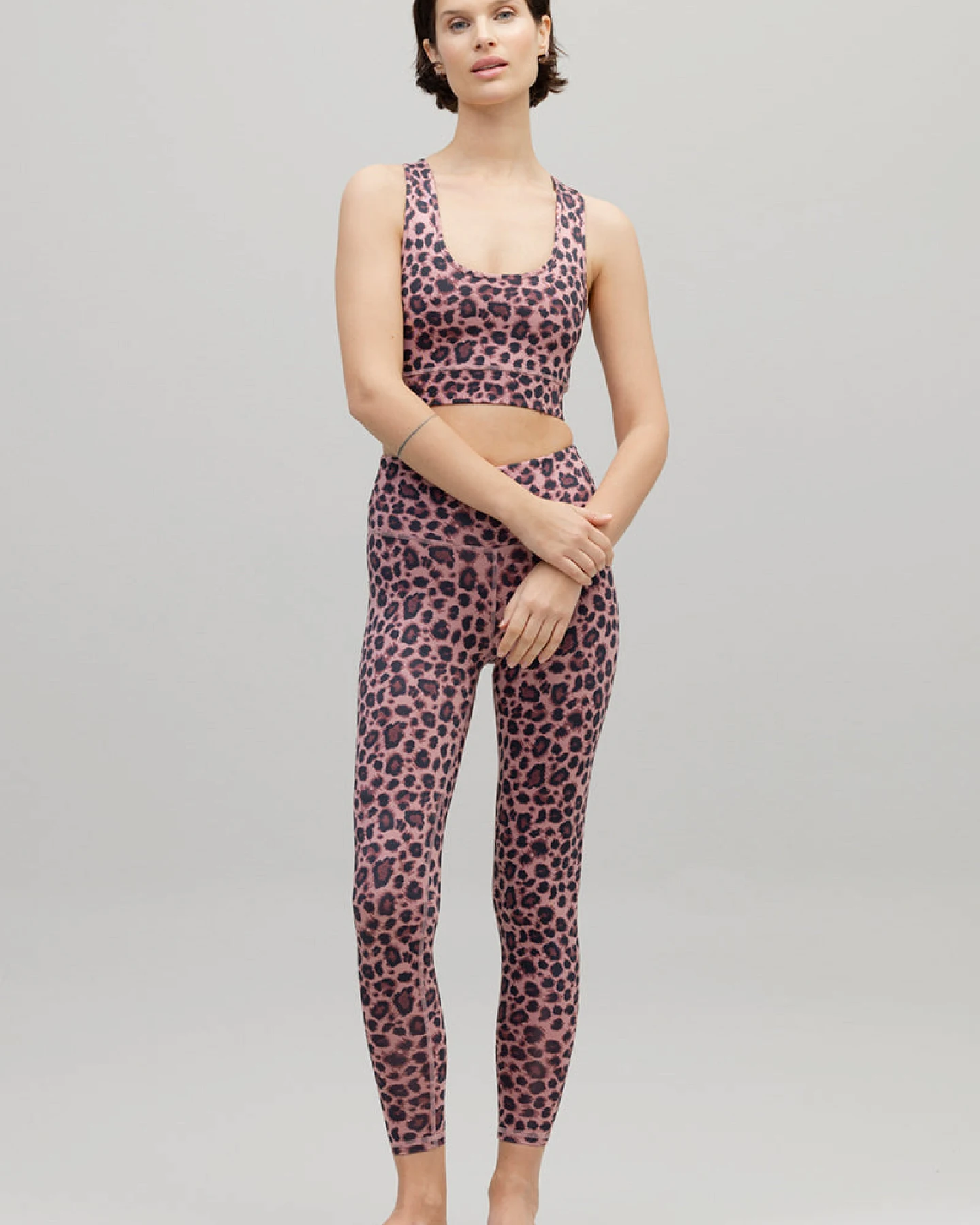 Hey Honey Cropped Leggings Leo Rose L – Ansicht 4