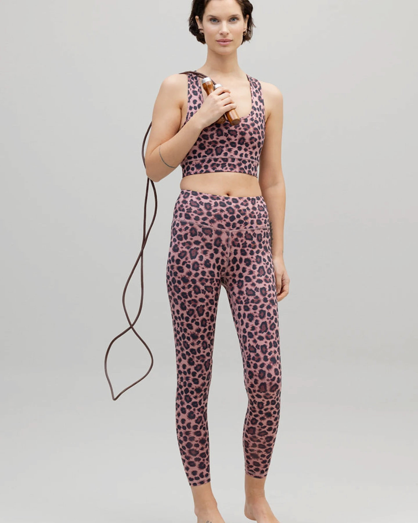 Hey Honey Cropped Leggings Leo Rose L – Ansicht 6