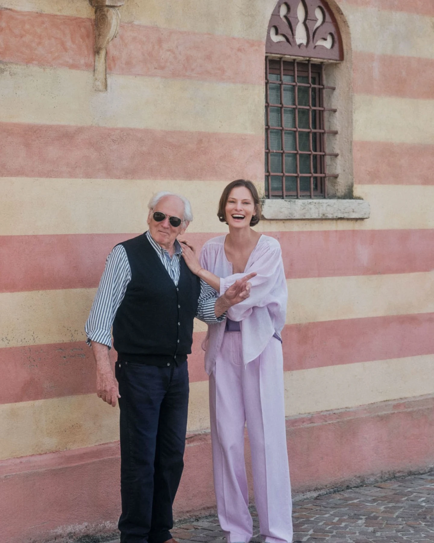 Bluse mit Kräuseln Rosa – Ansicht 6