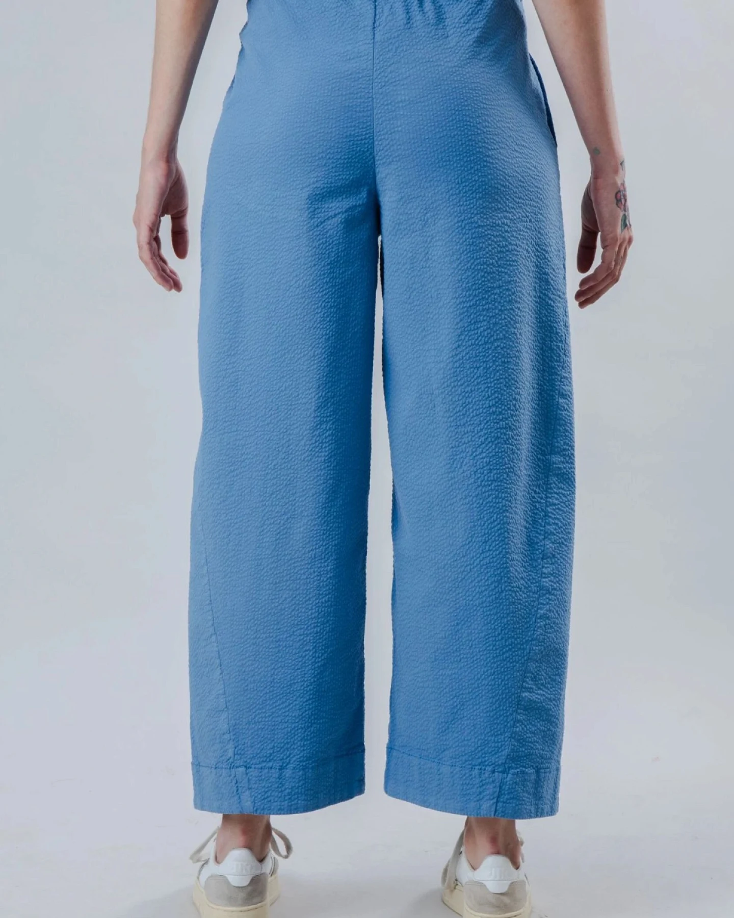 Hose Seersucker Oversize Picnic – Ansicht 2