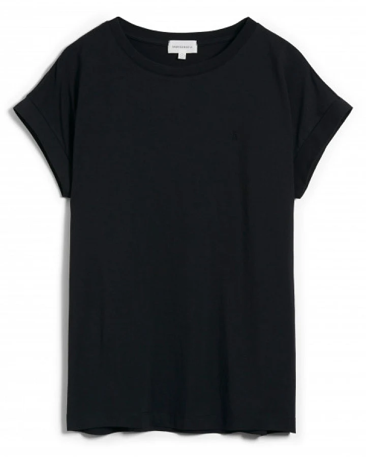 ARMEDANGELS - Women's Idaa Logo - T-Shirt Gr M schwarz