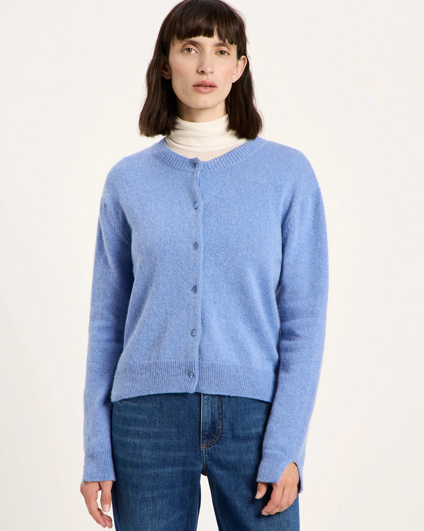 Boxy Strickjacke (GOTS) – Ansicht 2