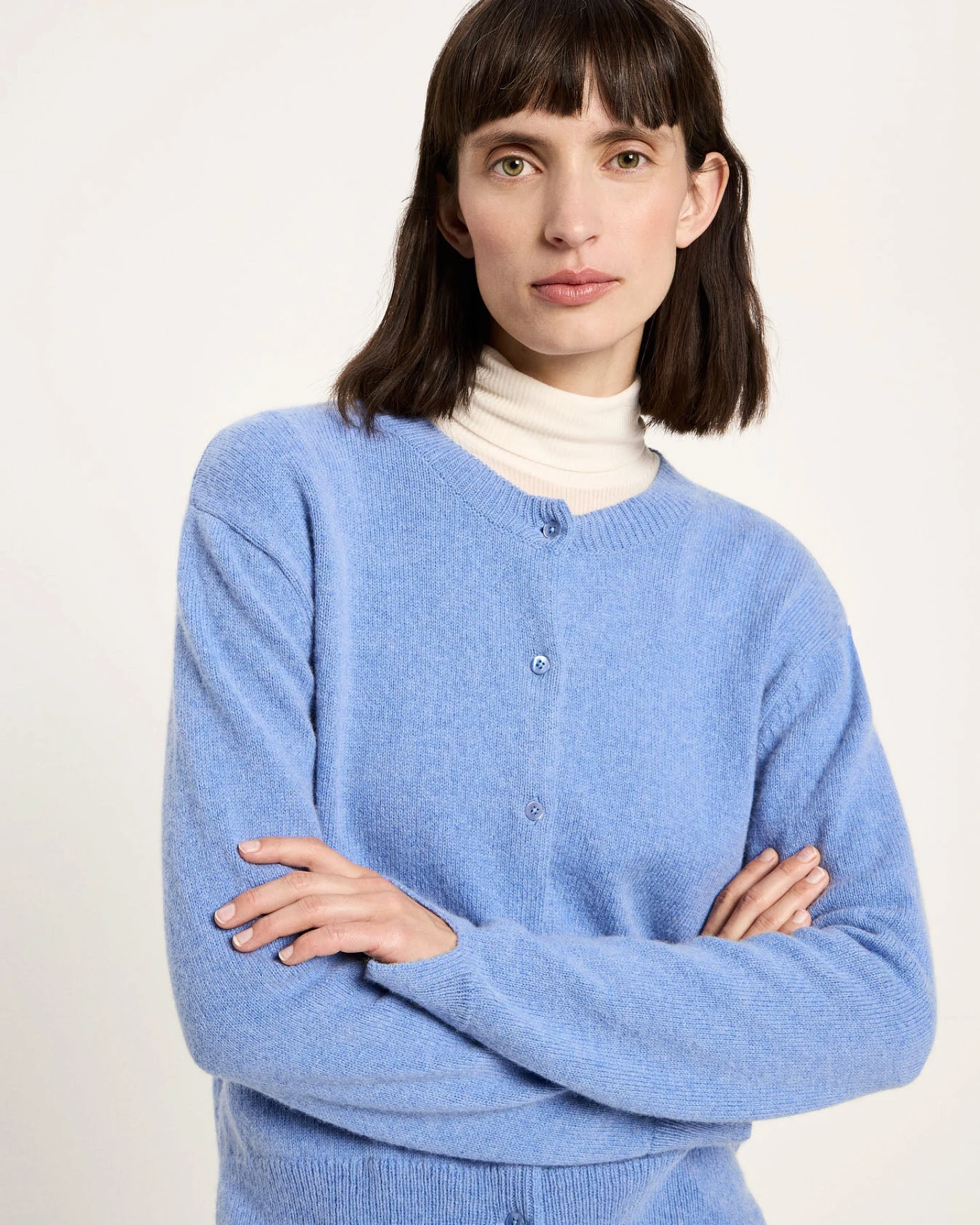 Boxy Strickjacke (GOTS) – Ansicht 3