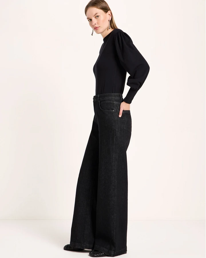 Wide Jeans "SALT" (GOTS)