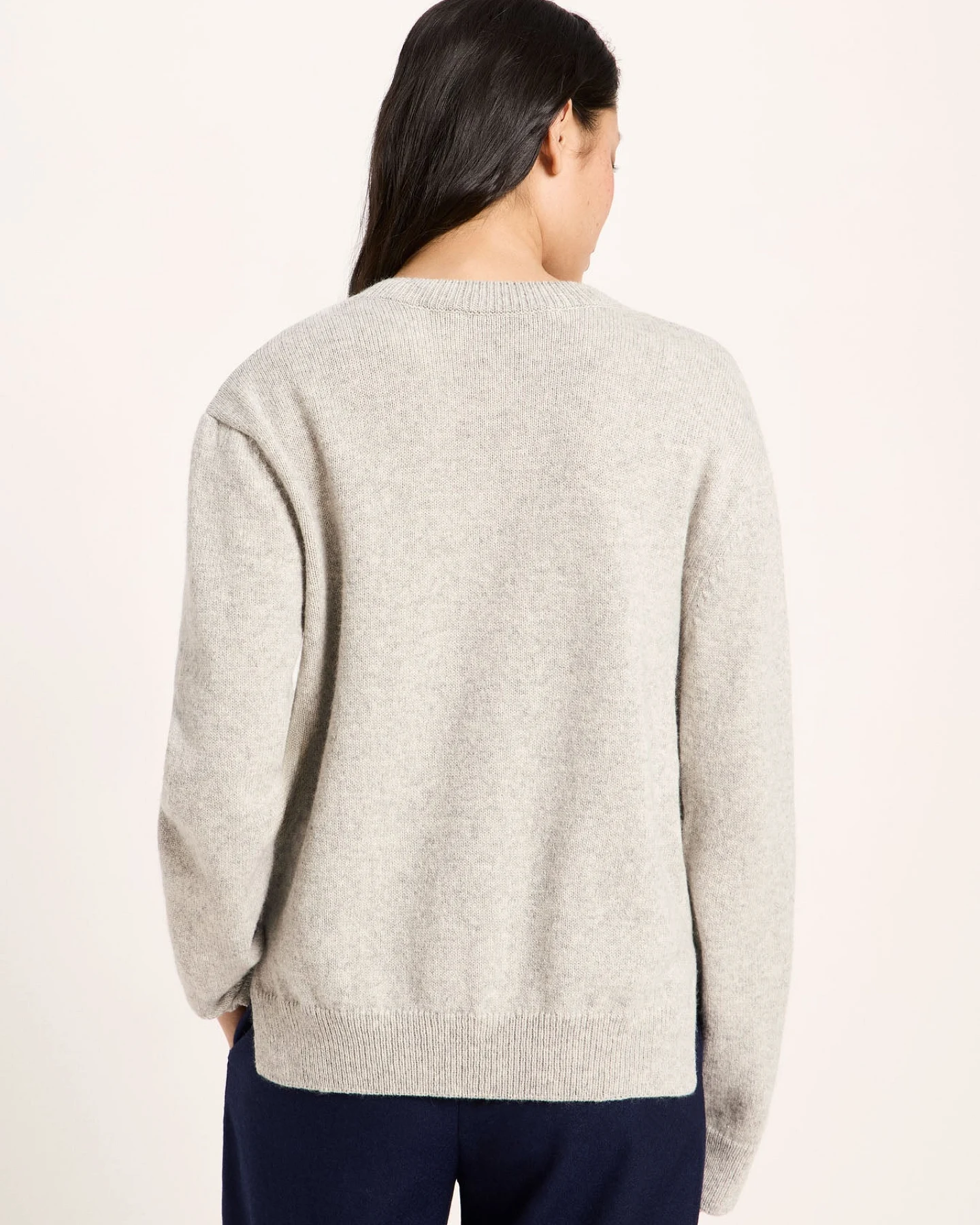 Boxy Strickjacke (GOTS) – Ansicht 4