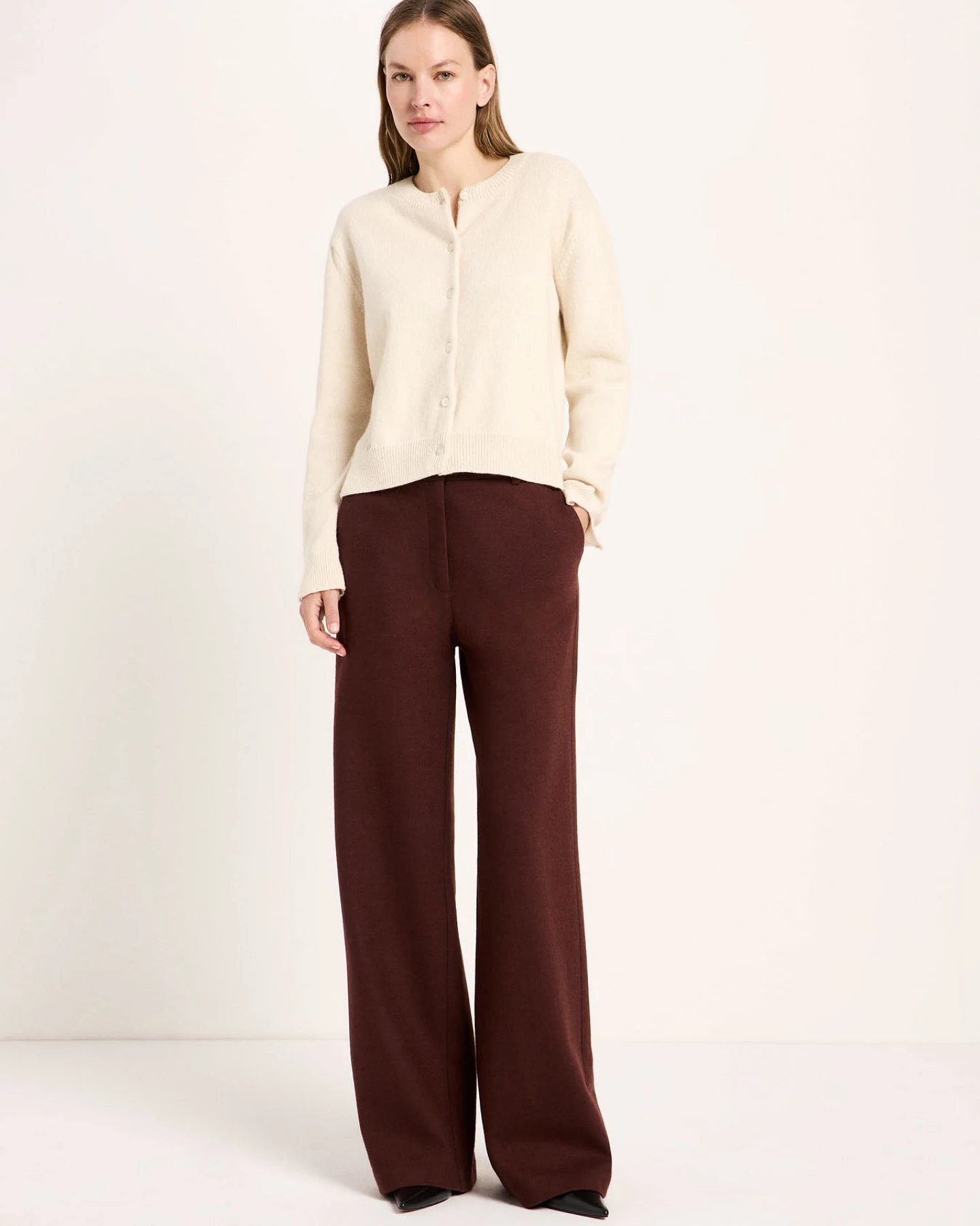 Boxy Strickjacke (GOTS) – Ansicht 2