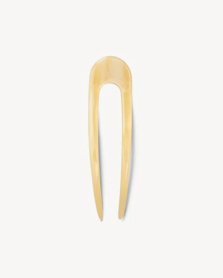 JAN N JUNE MACHETE French HAIR PIN aus Acetat