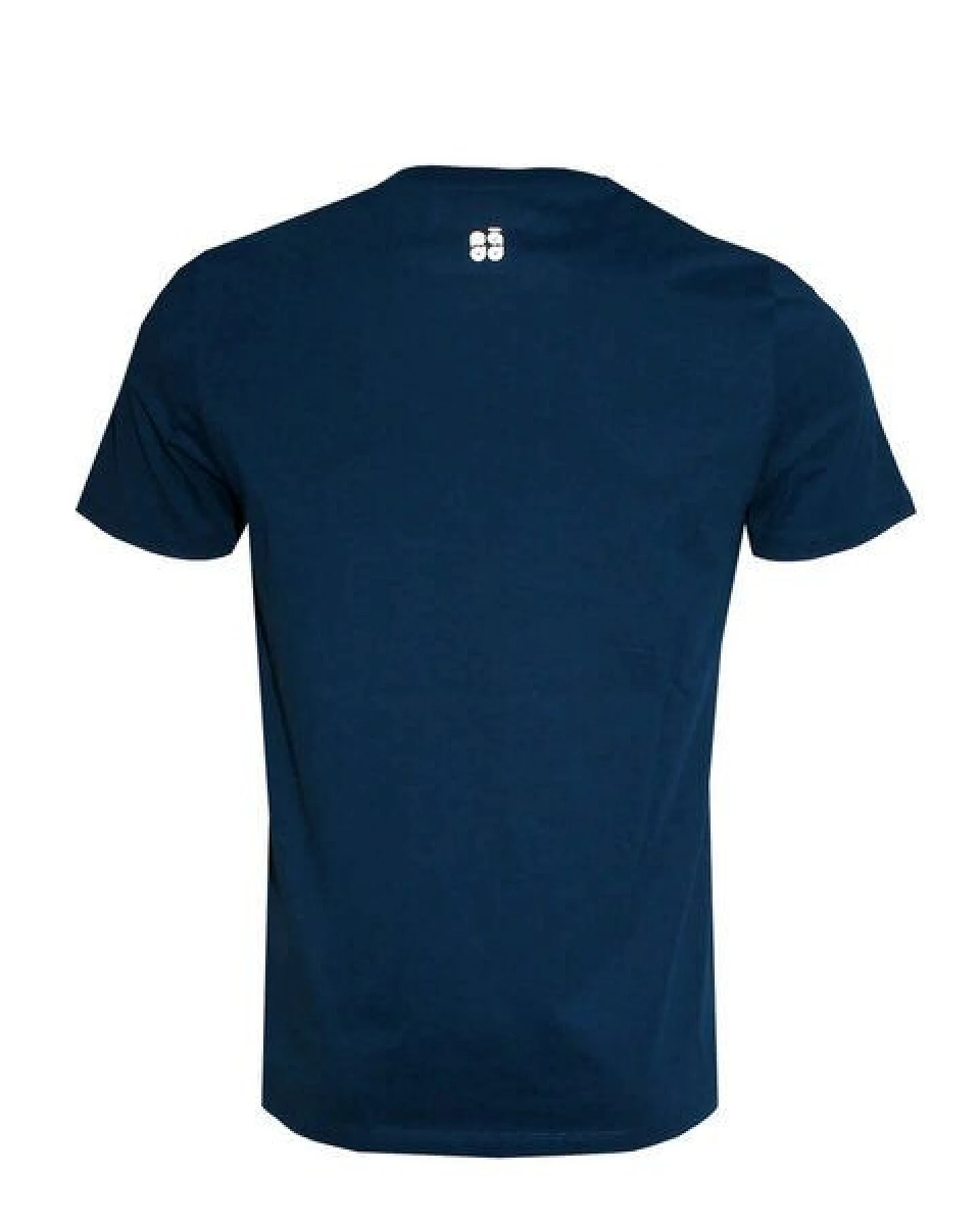 FÄDD Herren T-Shirt Rundhals Bio-Baumwolle Lächerliche Geschwindigkeit Blau – Ansicht 3